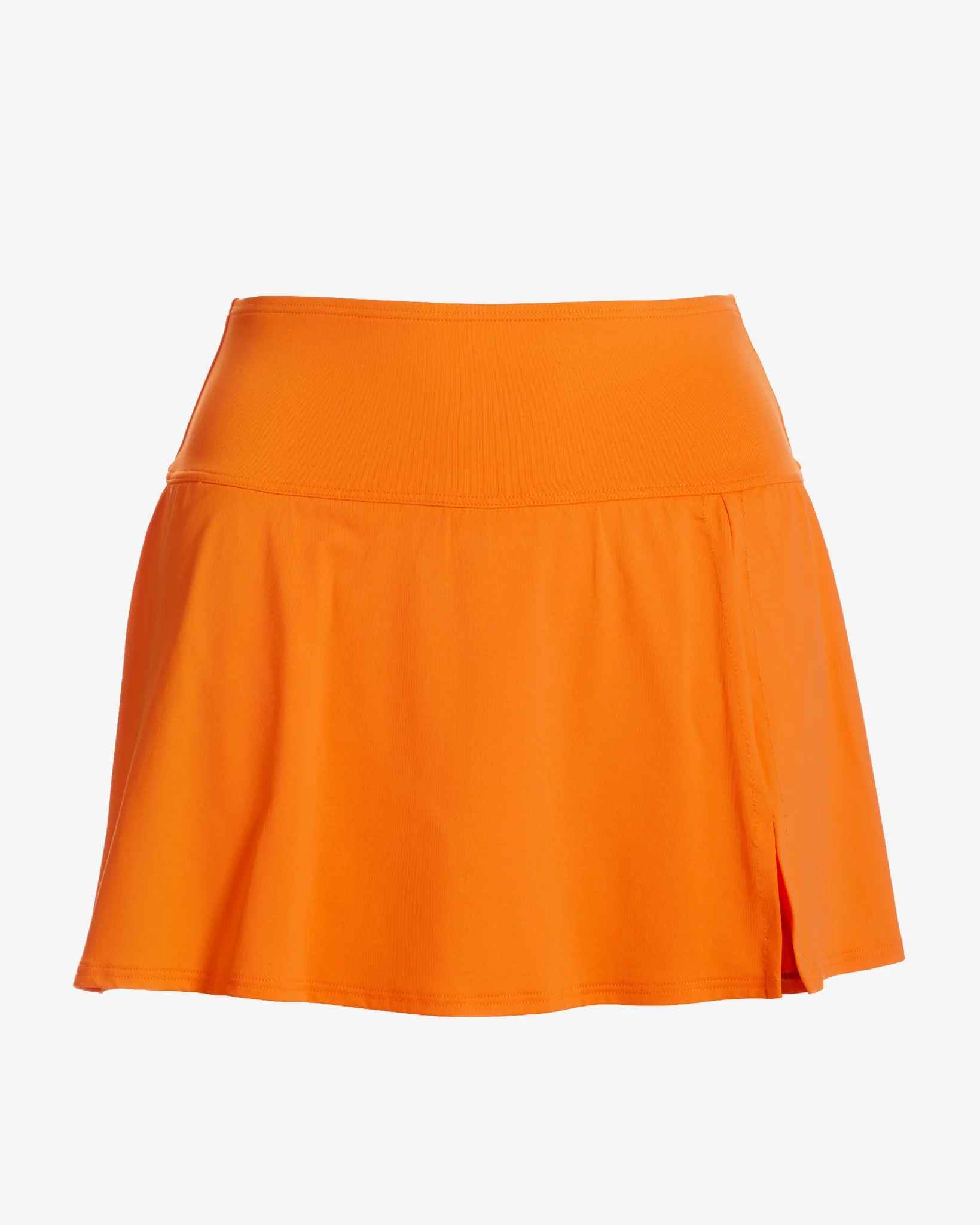 Swim Sense High-Waisted Skirted Bottom Vibrant Orange - Mycitystee