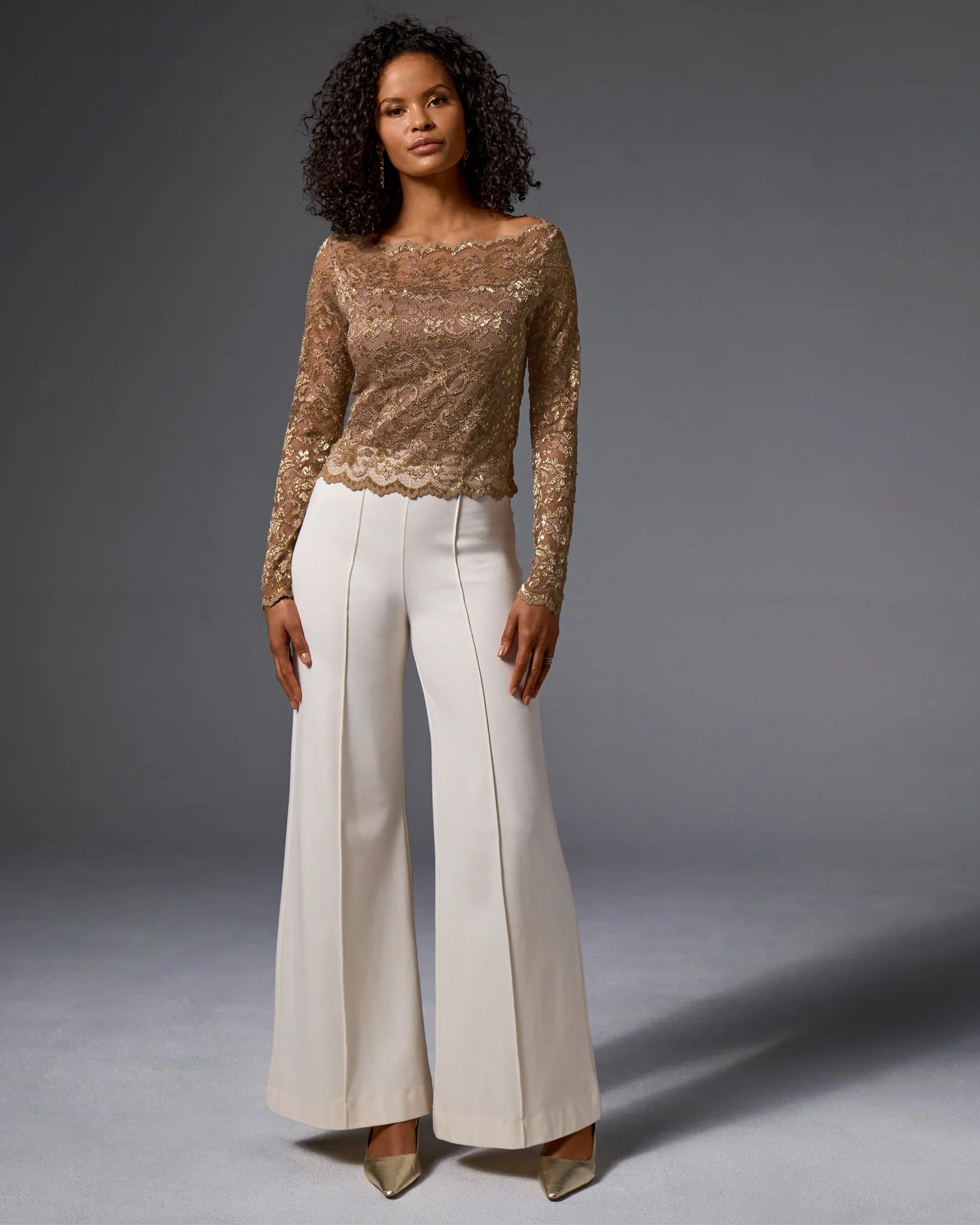 Malibu Ultimate Pull-On Ponte Pant Off White - Mycitystee