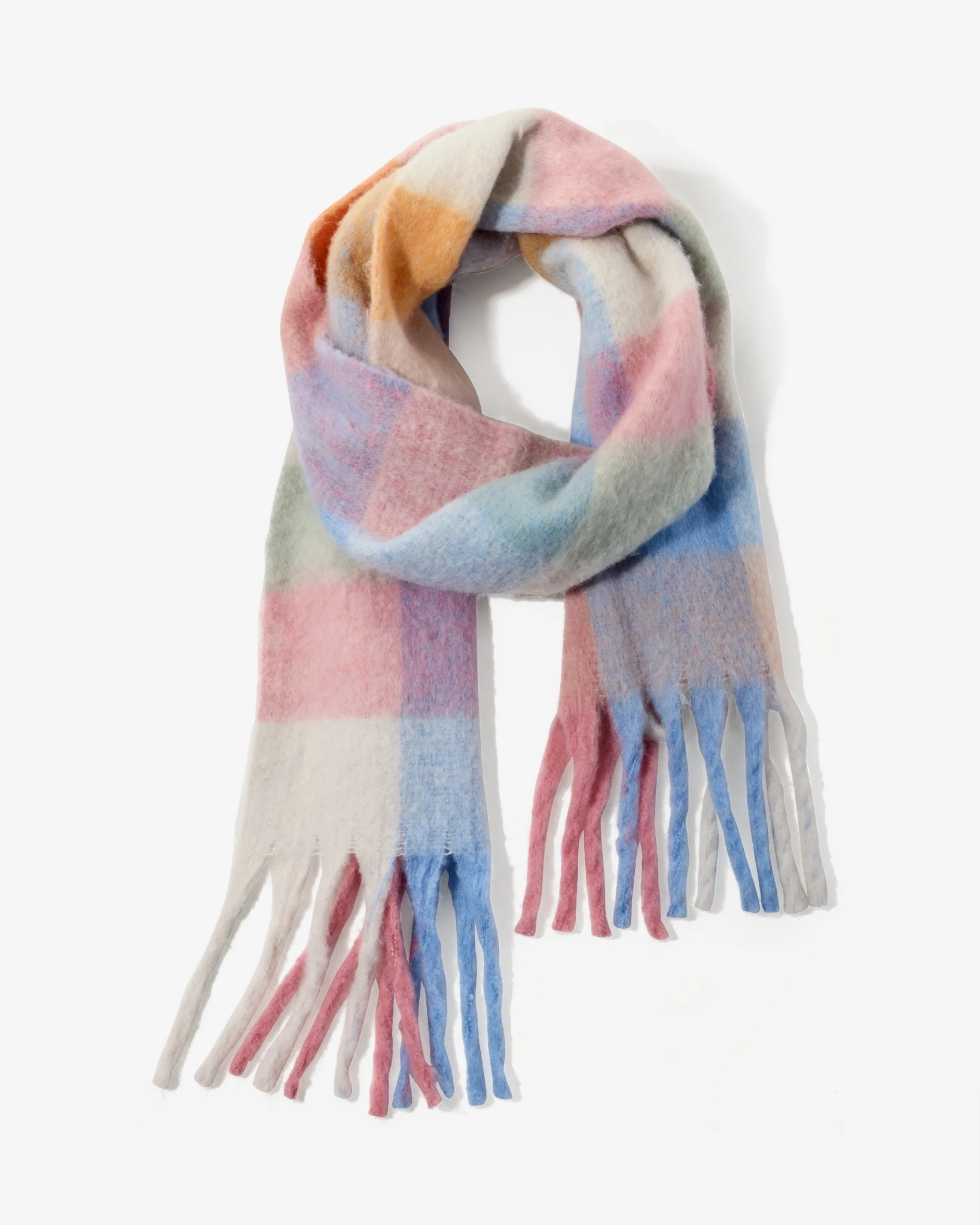 Winter Pastel Scarf Multi - Mycitystee