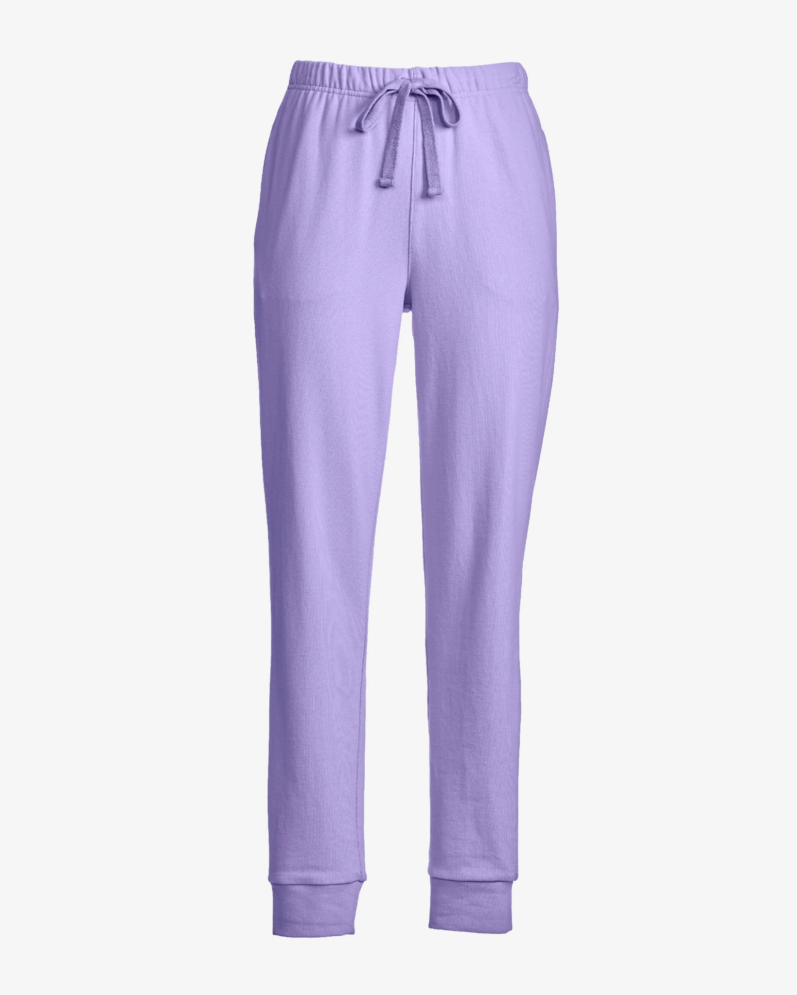 Cotton Comfort Drawstring Pocket Jogger Lavender - Mycitystee