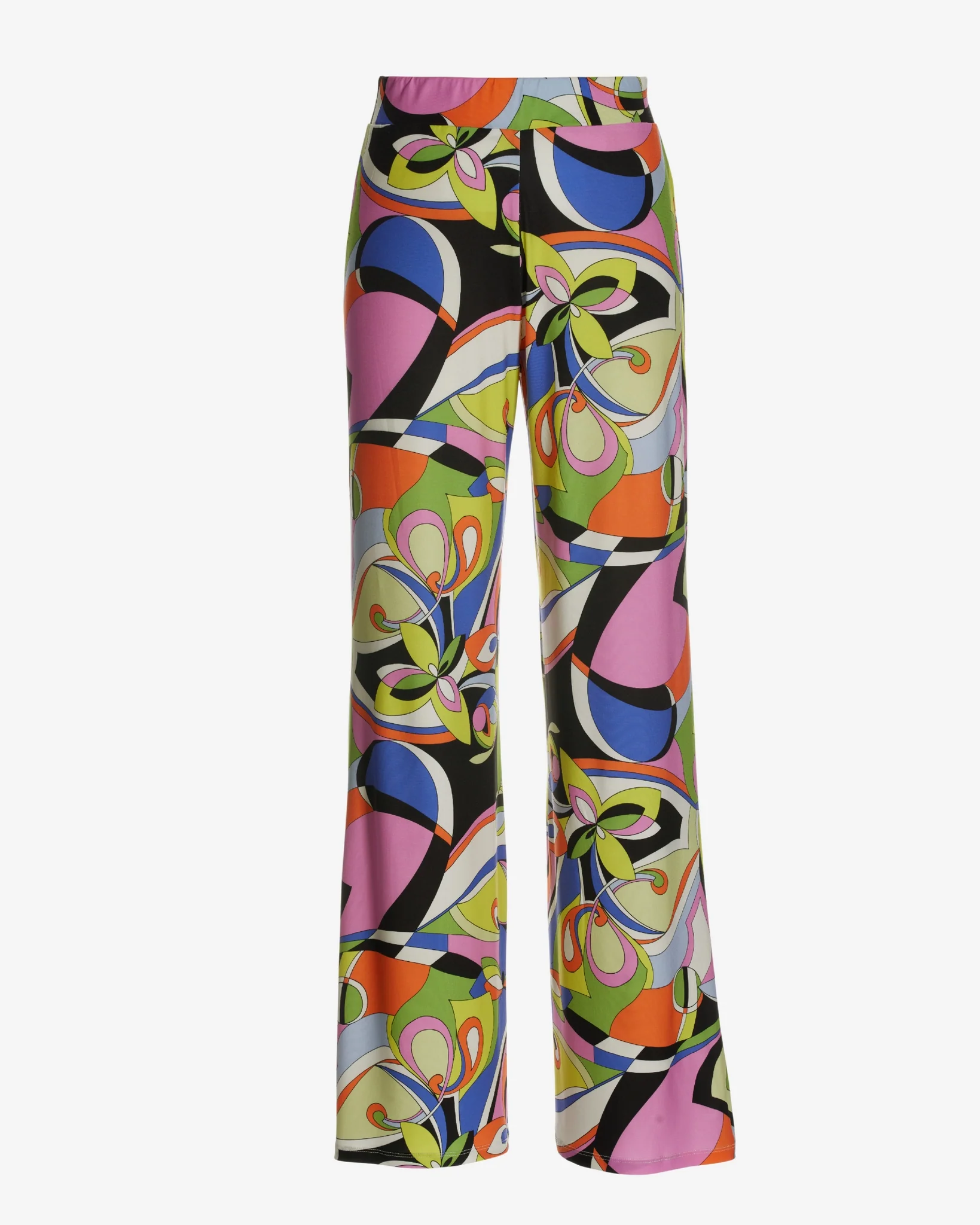 Alexandra Abstract Print Palazzo Pant Multi - Mycitystee
