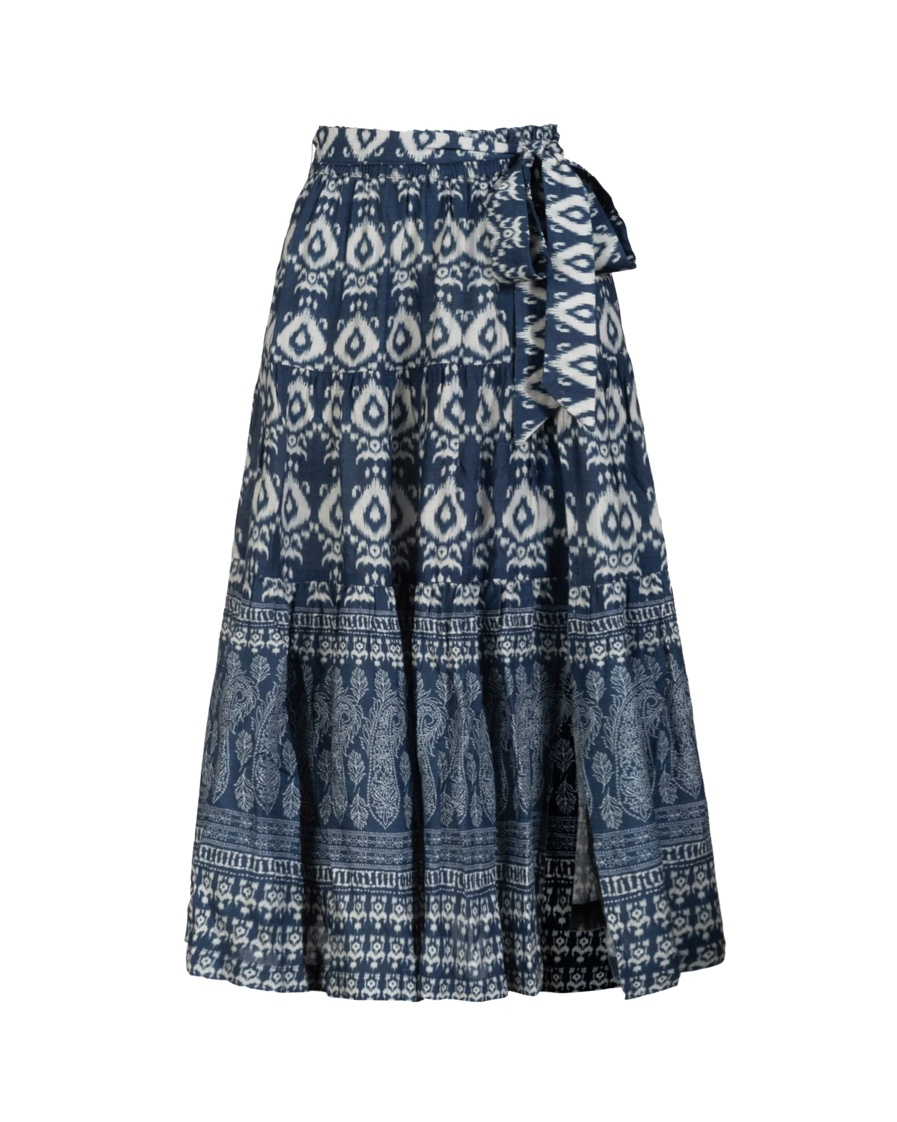 Jenni Skirt In Tivara Ikat - Mycitystee
