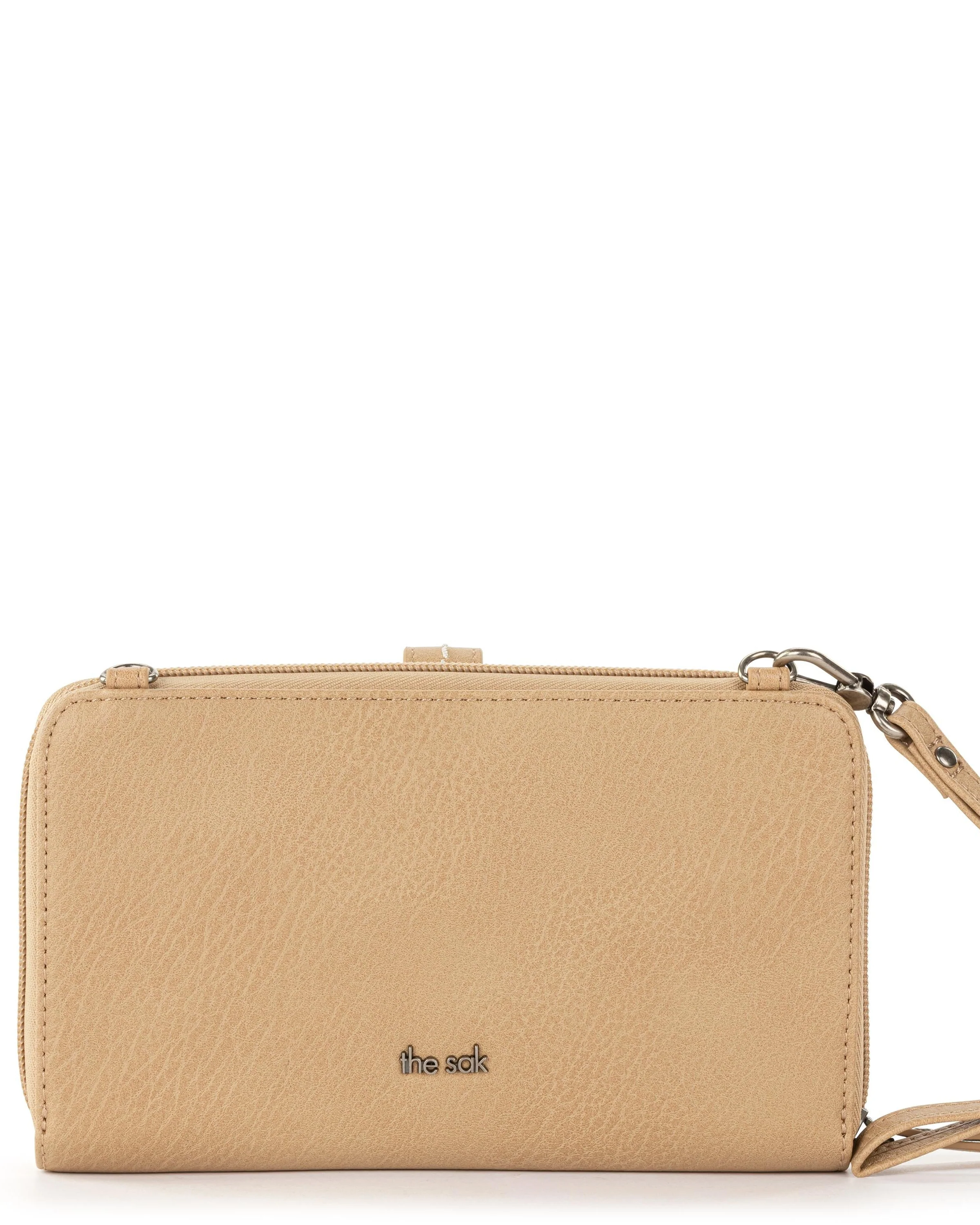 Iris Smartphone Wallet - Hand Crochet - Natural Medallion - Mycitystee