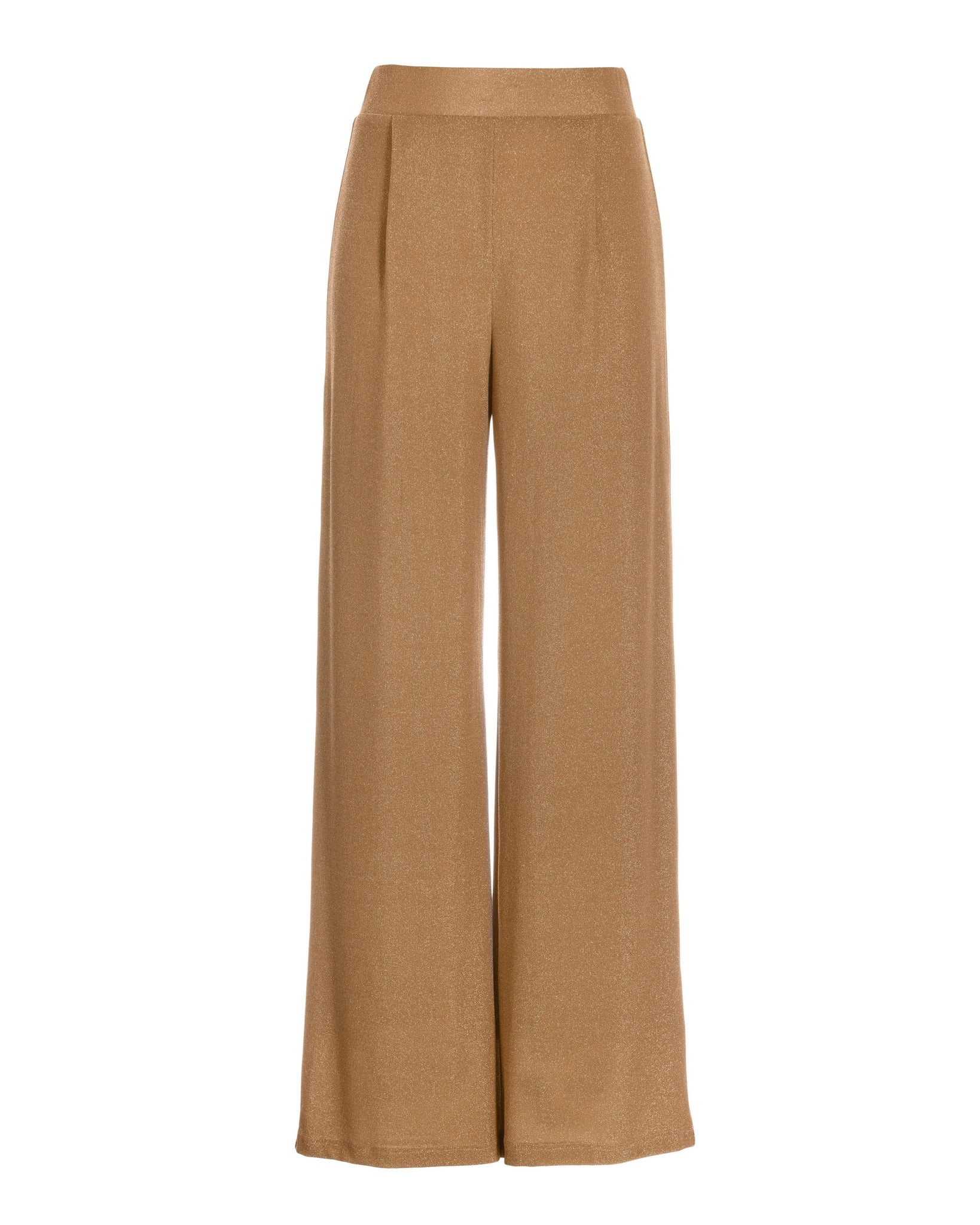 Malibu Shimmer Palazzo Pant Gold - Mycitystee