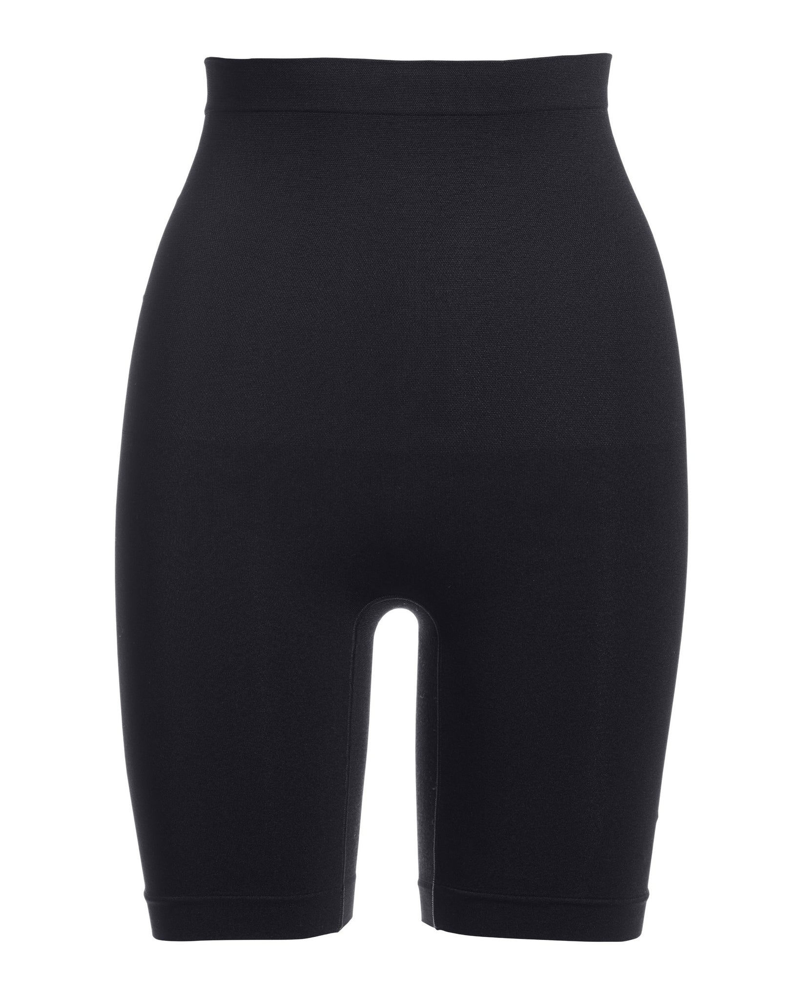 Seamless High Waist Thigh Shaper Black - Mycitystee
