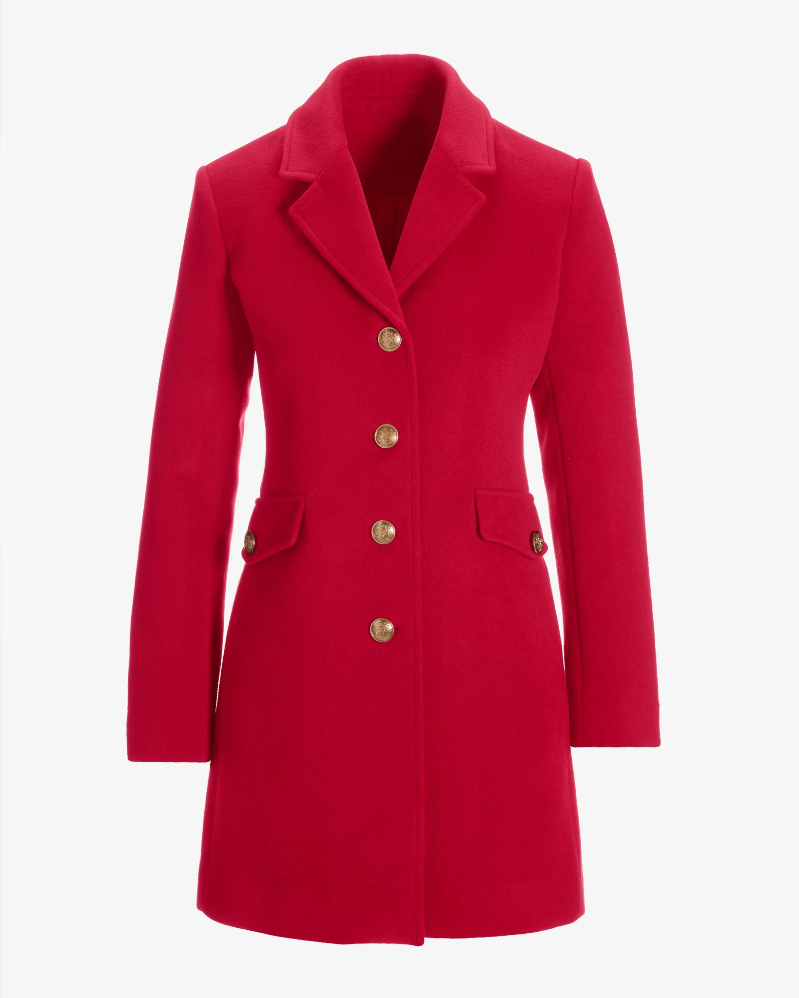 Classic Tailored Coat Racing Red - Mycitystee