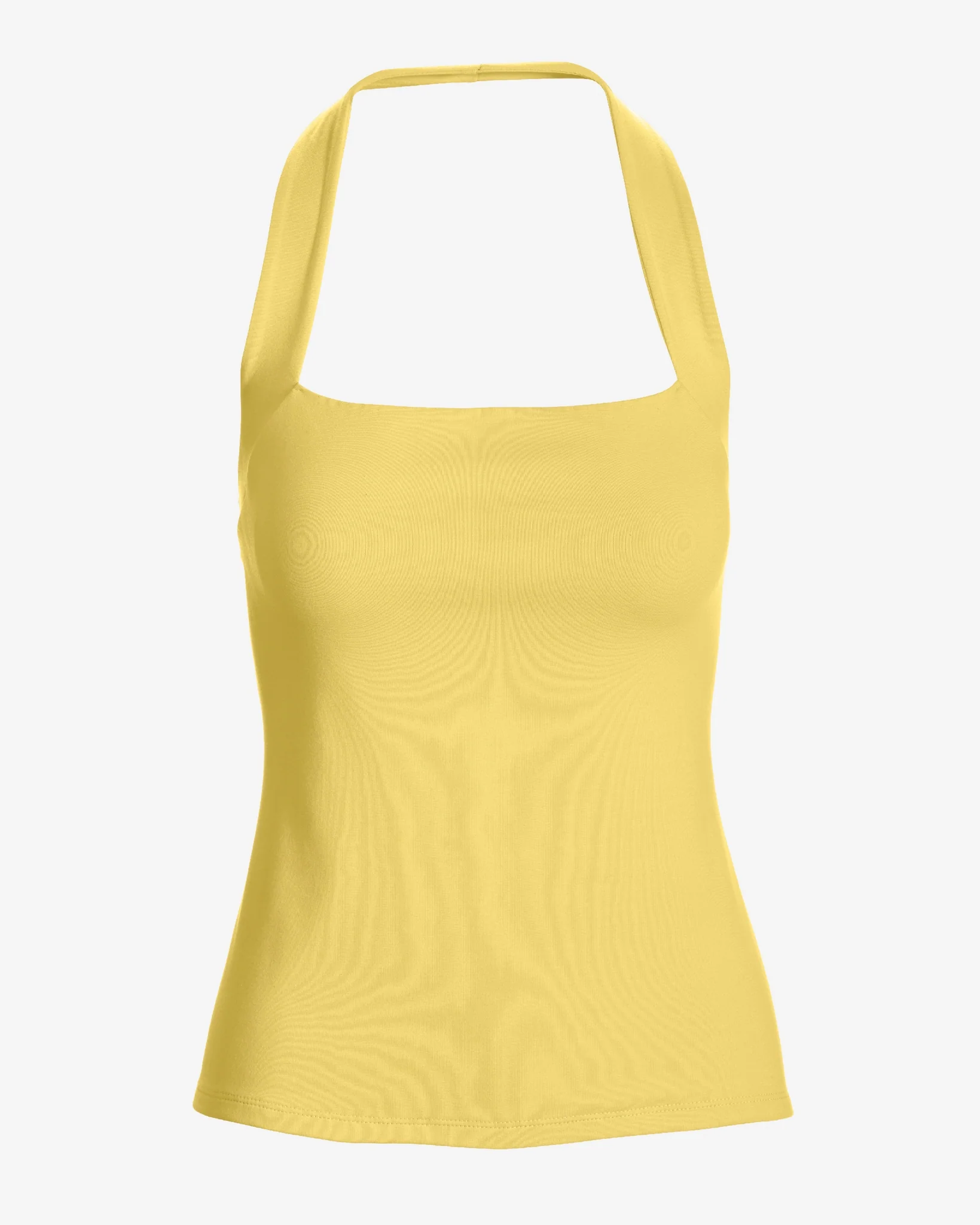 So Sexy Halter Knit Top Lemon Drop - Mycitystee