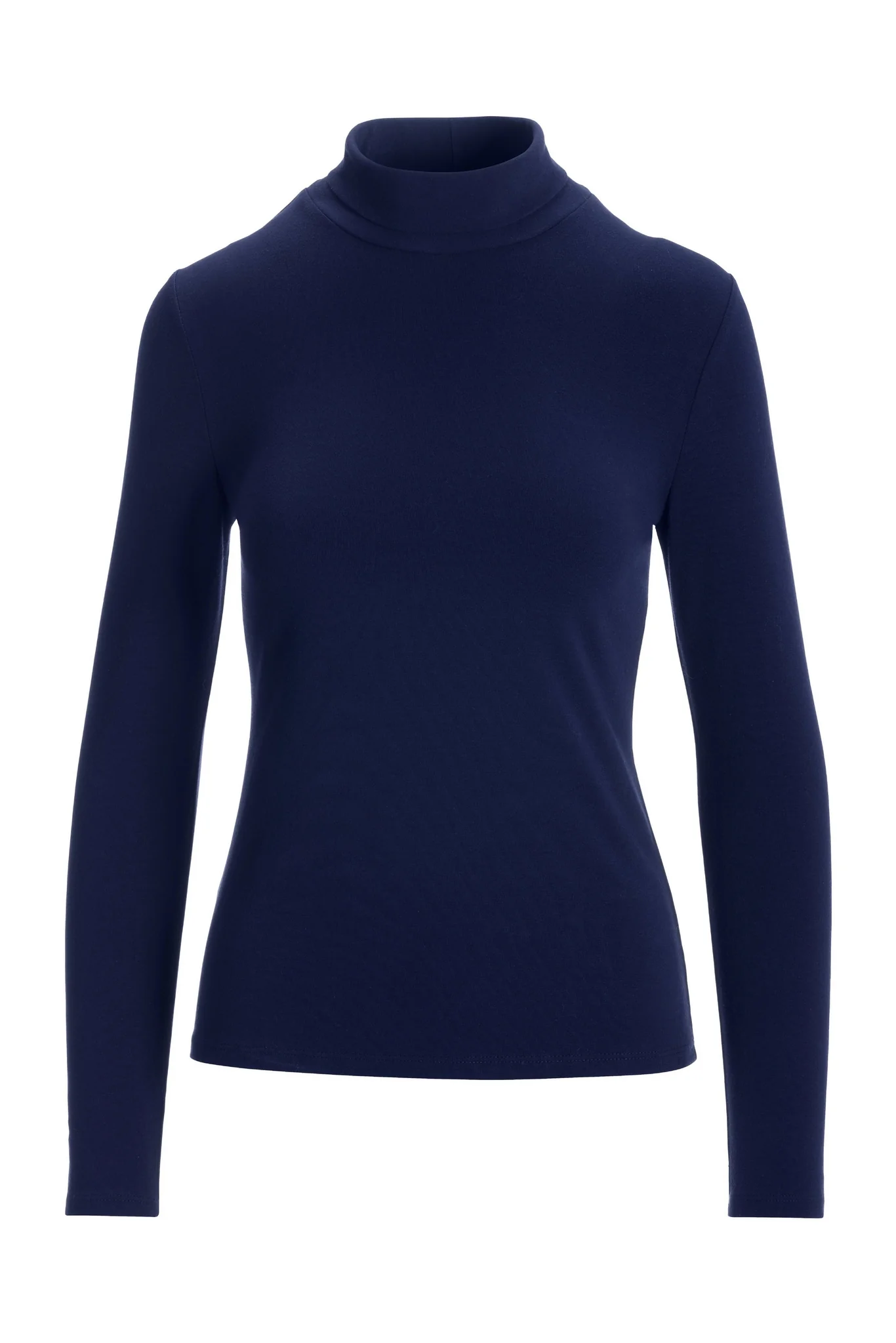 So Sexy Turtleneck Knit Top Navy - Mycitystee