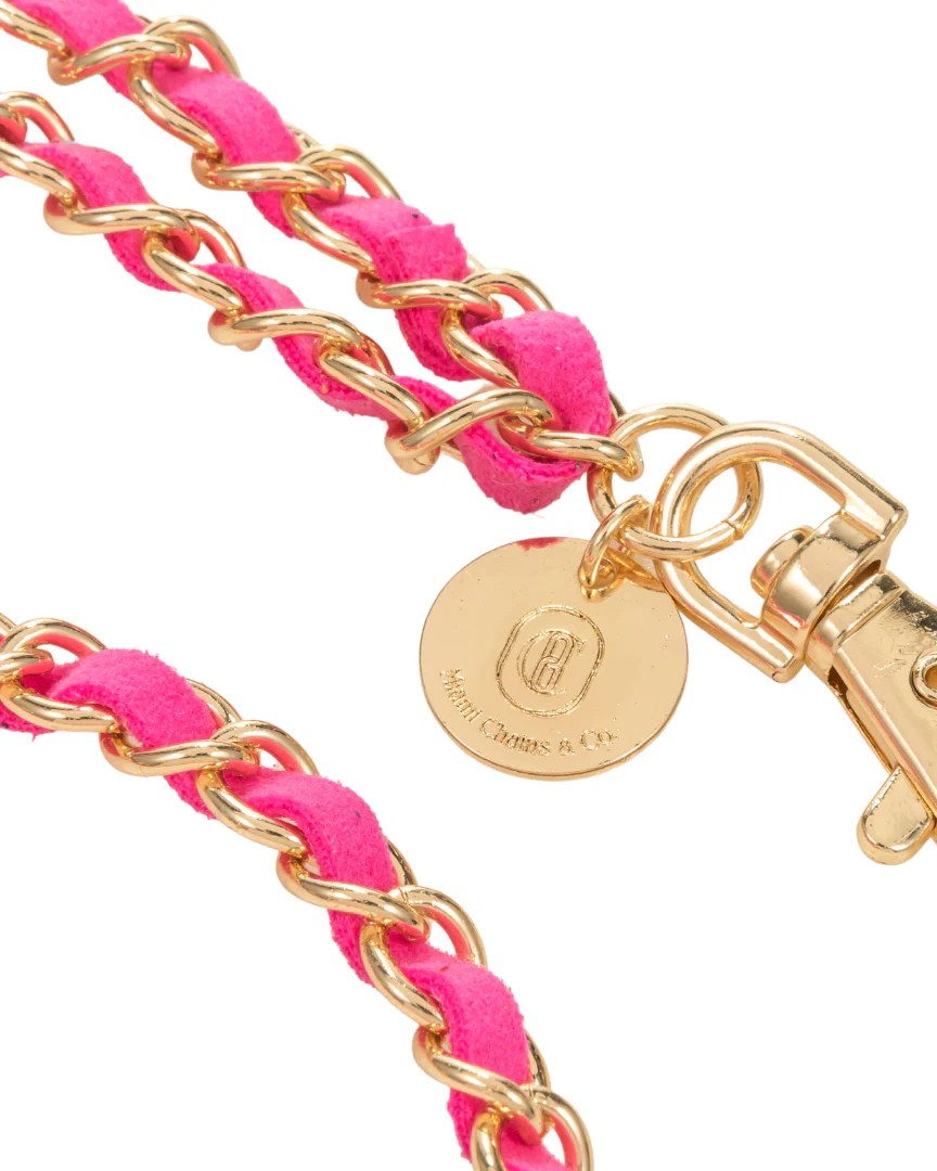 Hollywood Hot Pink Crossbody Phone Chain - Mycitystee