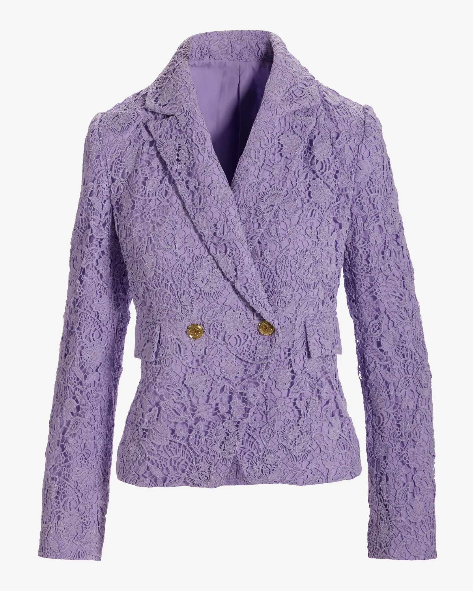 Corded Lace Blazer Sand Verbena - Mycitystee