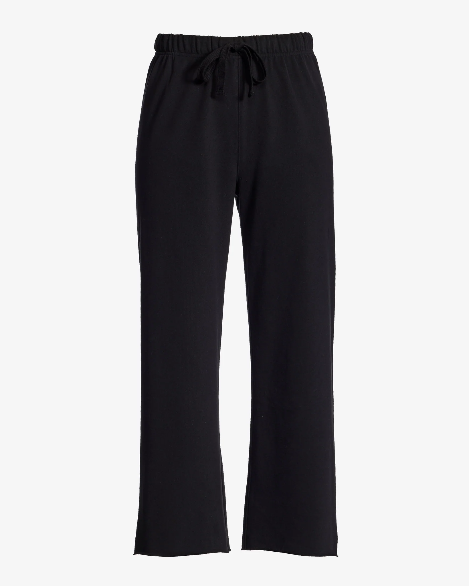 Cotton Comfort Wide Leg Lounge Pant Black - Mycitystee