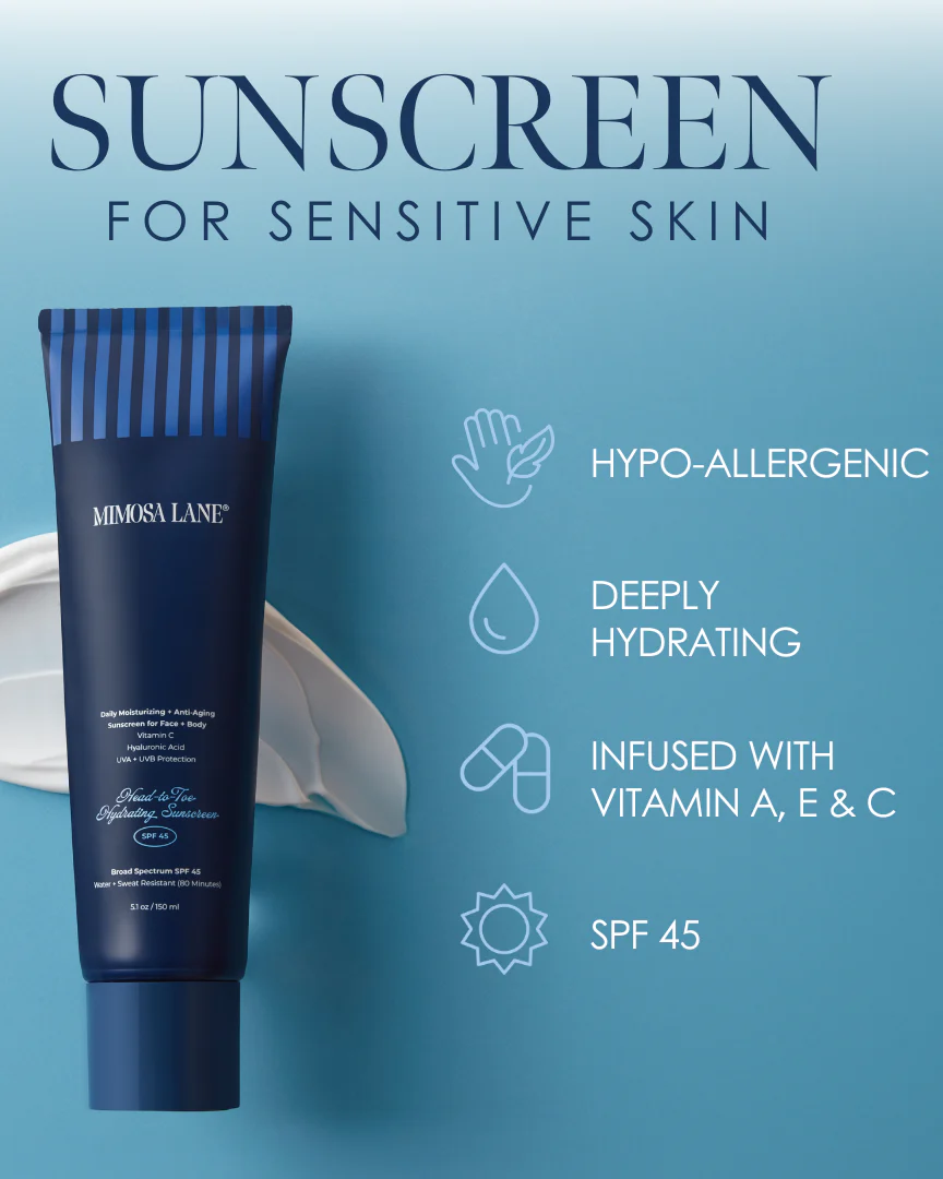 Head-to-Toe Hydrating Sunscreen for Face and Body - Mycitystee