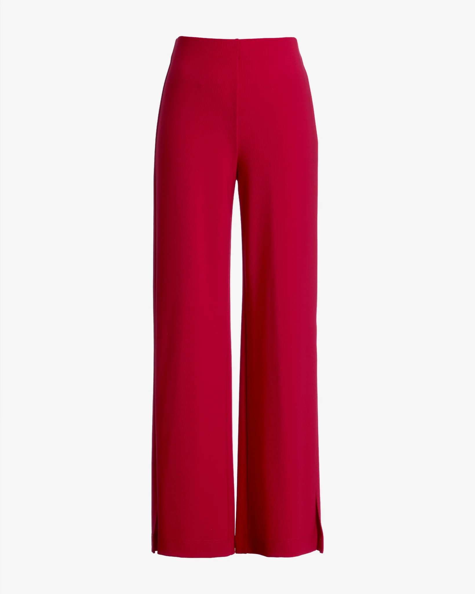 Beyond Travel Side Slit Pant Tango Red - Mycitystee