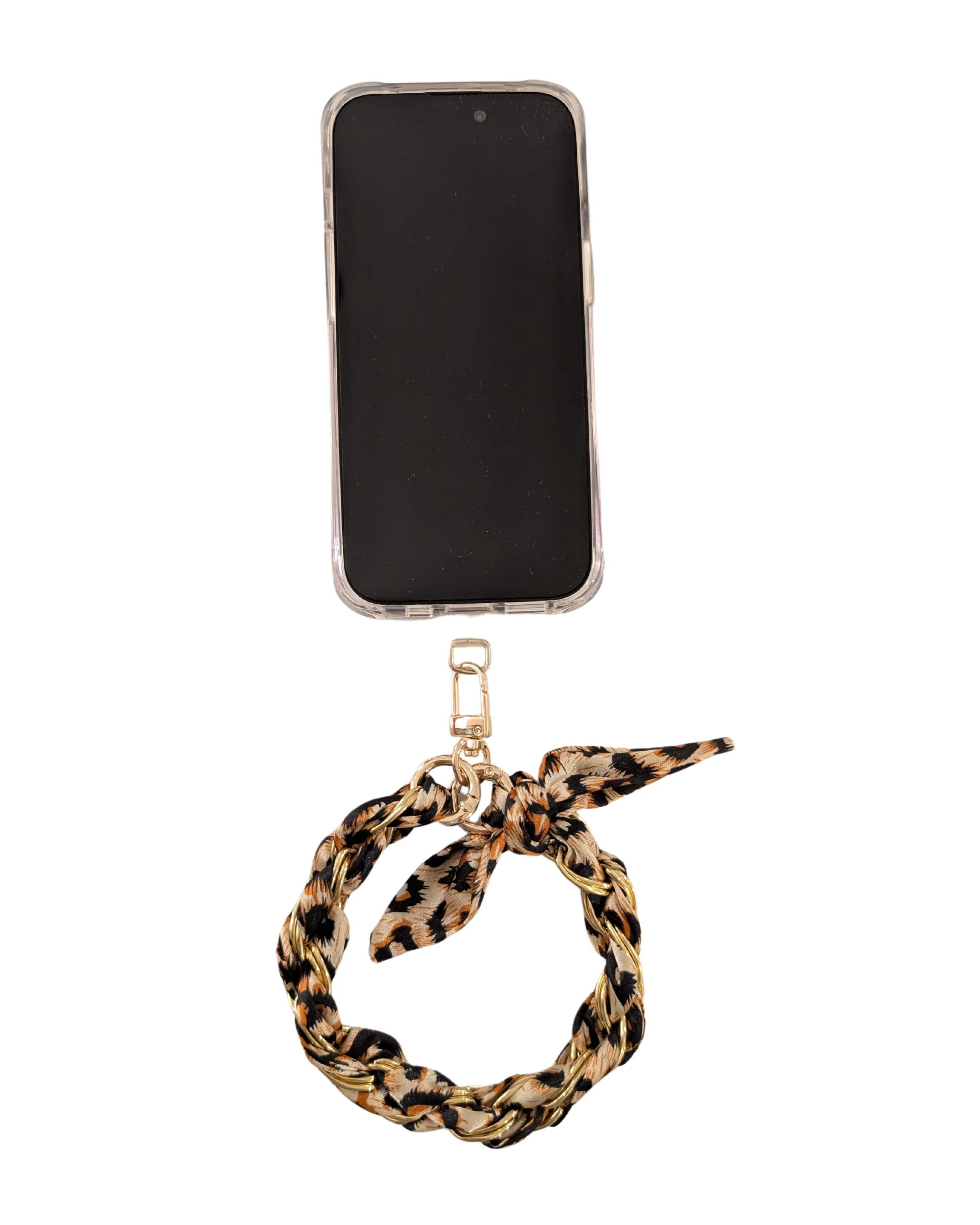 Oh Lala Leopard Phone Wristlet - Mycitystee