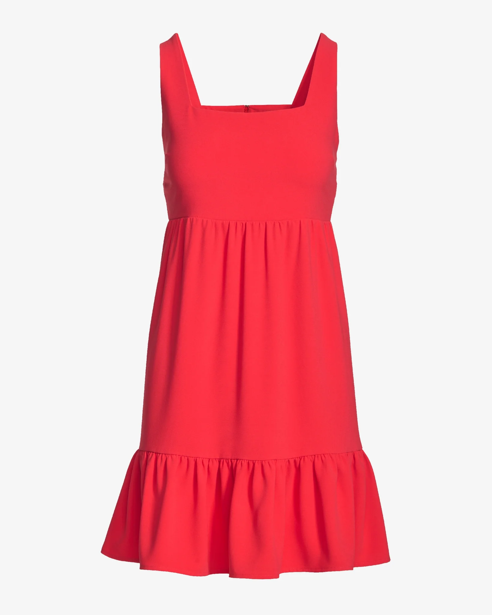 Versatile Tiered Short Dress Hibiscus - Mycitystee