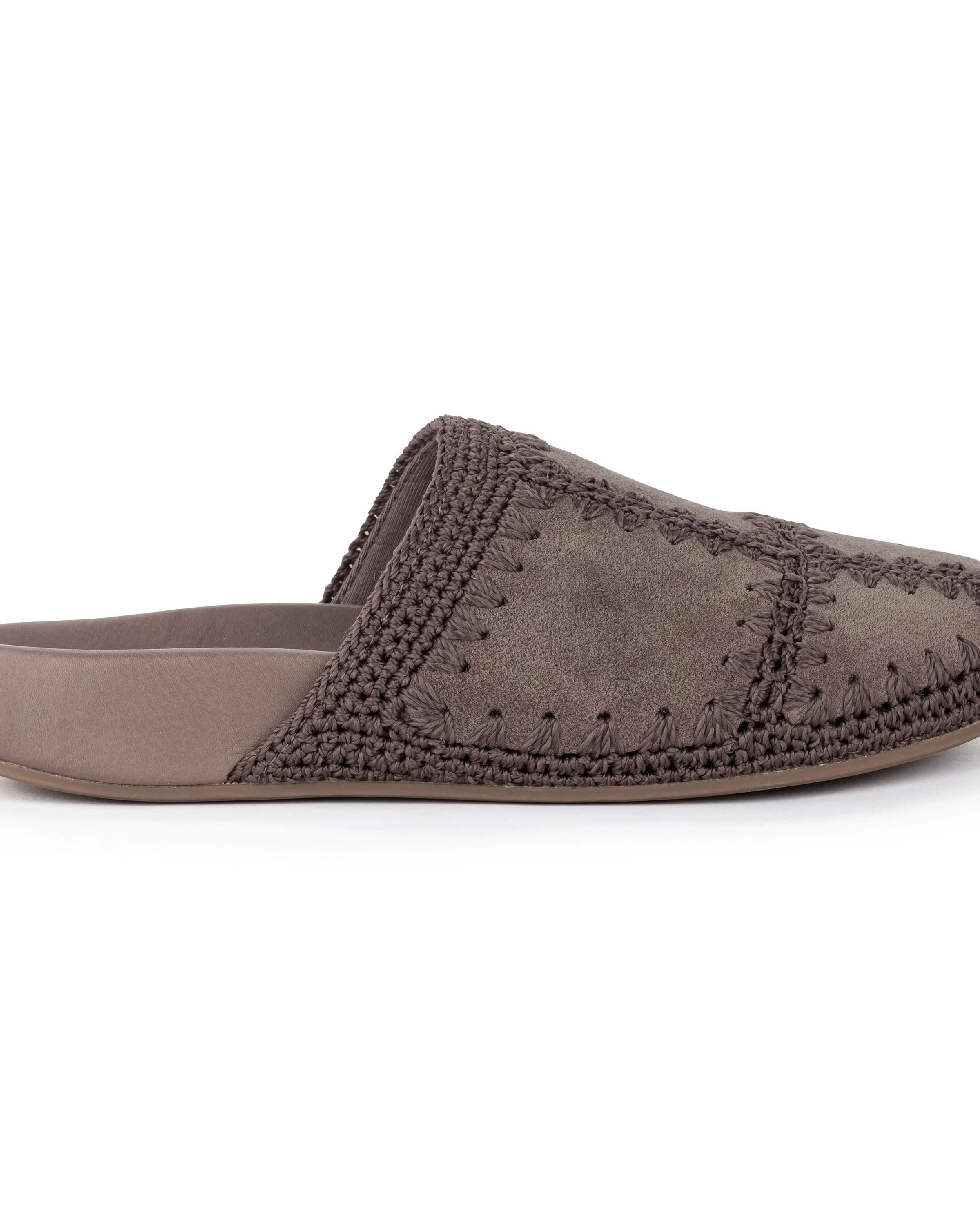 Bolinas Clog - Leather - Mushroom Suede Patch - Mycitystee