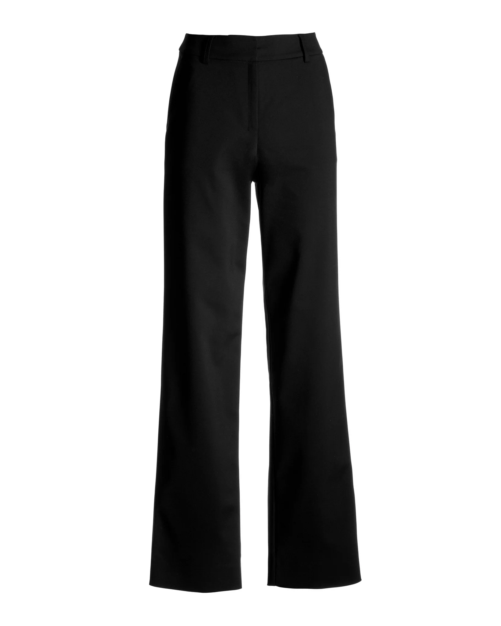 Malibu Modern High-Waist Wide-Leg Pant Black - Mycitystee