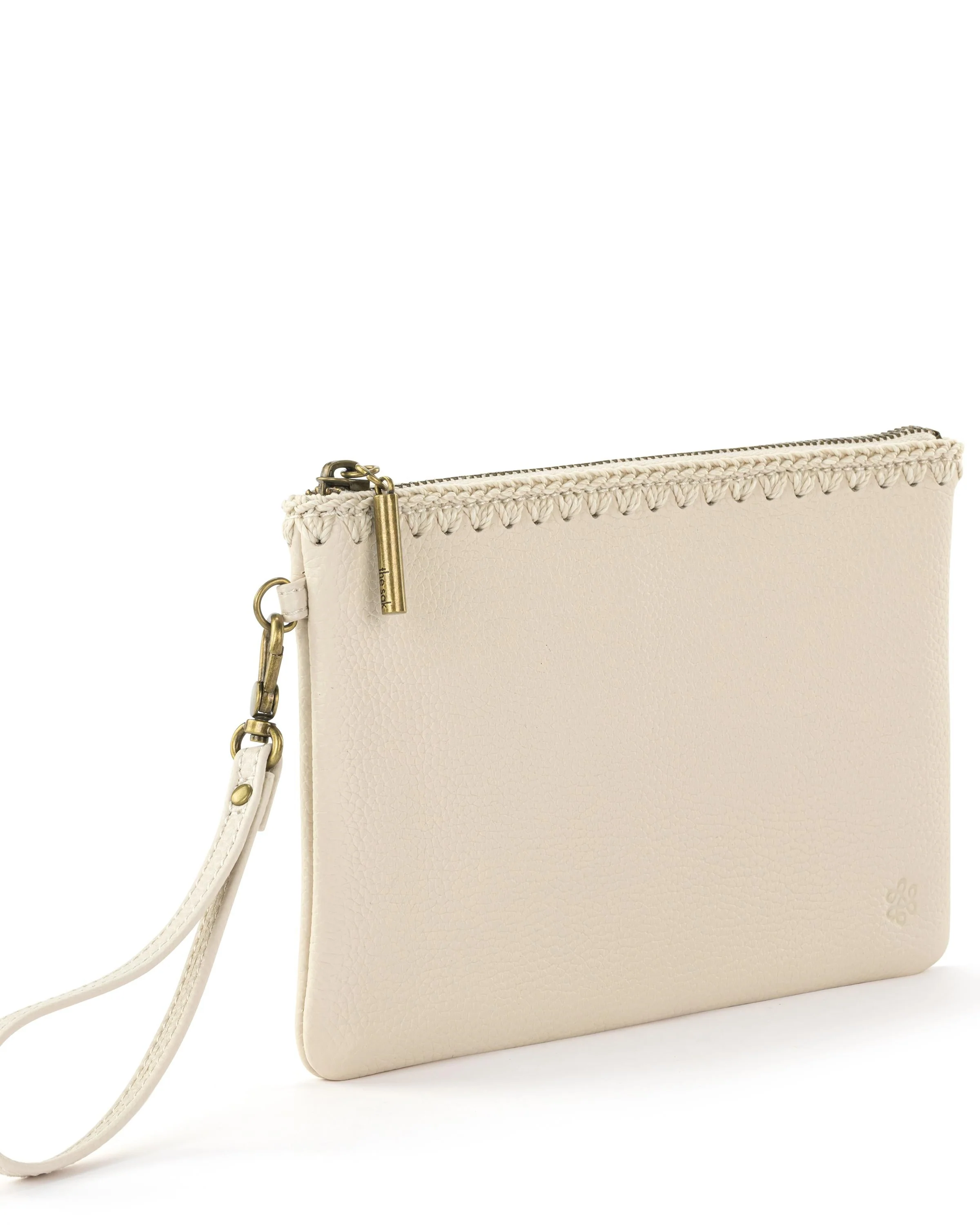 Vita Wristlet - Leather - Stone - Mycitystee