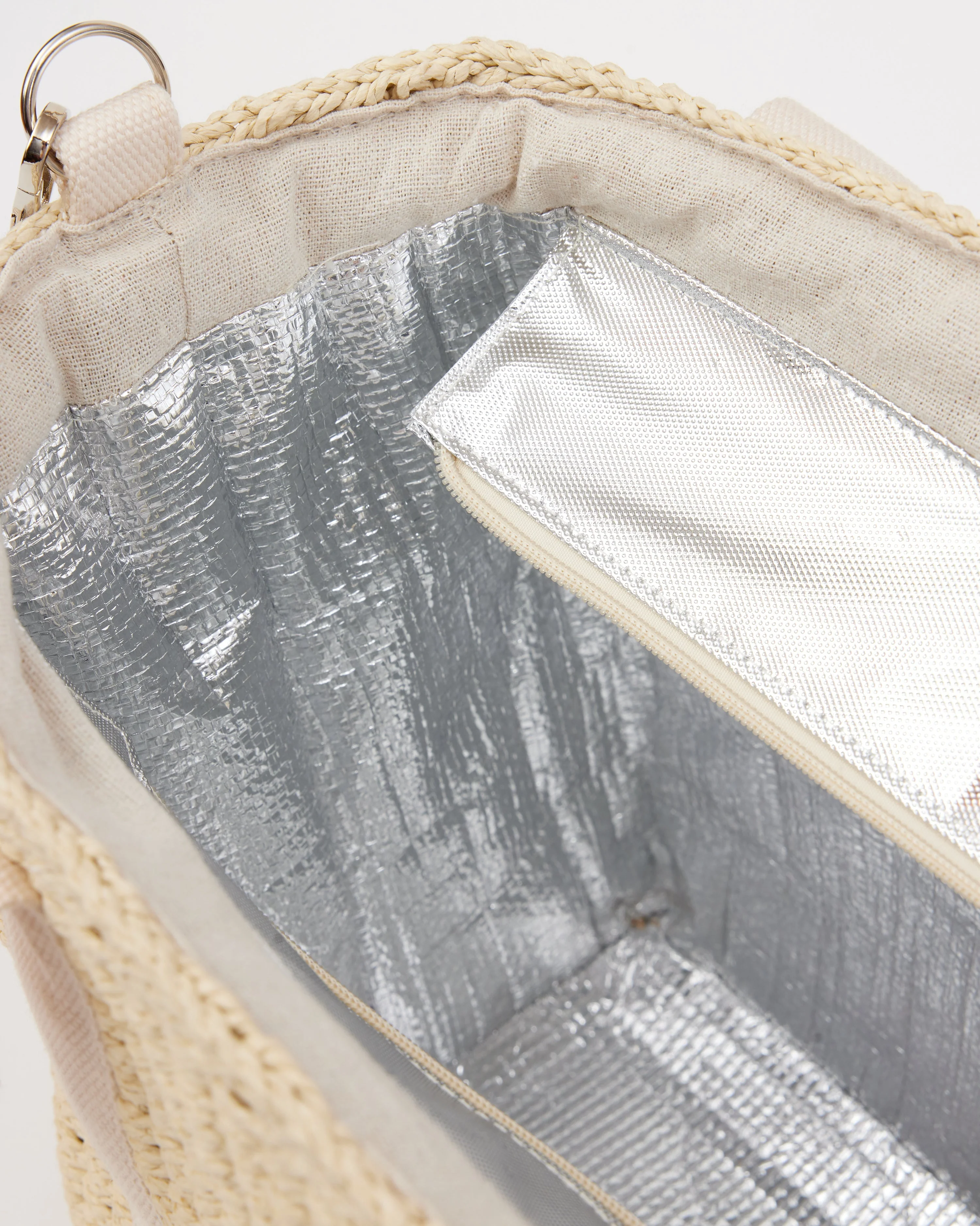 Modern Straw Cooler Tote - Mycitystee