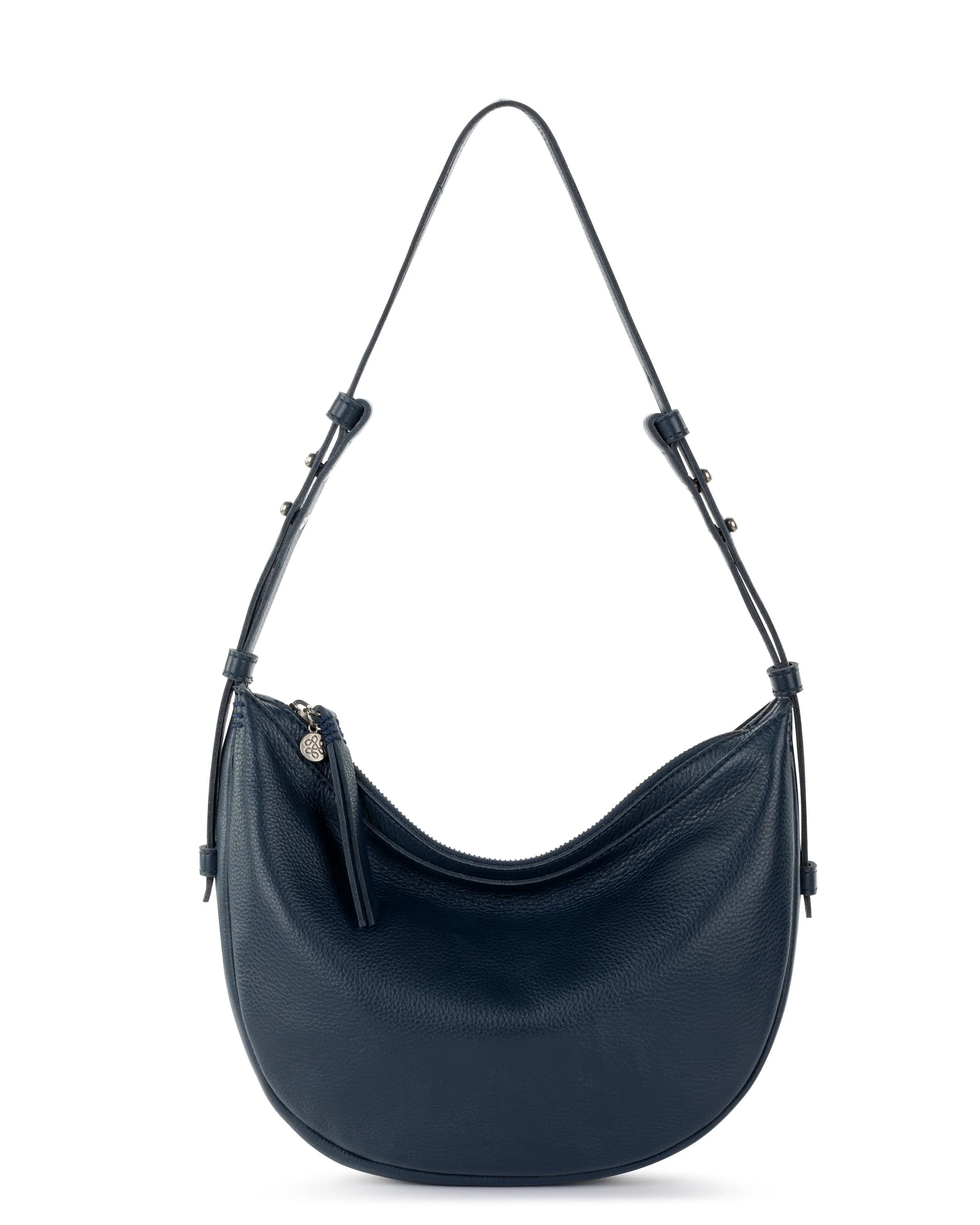 Tess Shoulder Bag - Leather - Indigo - Mycitystee