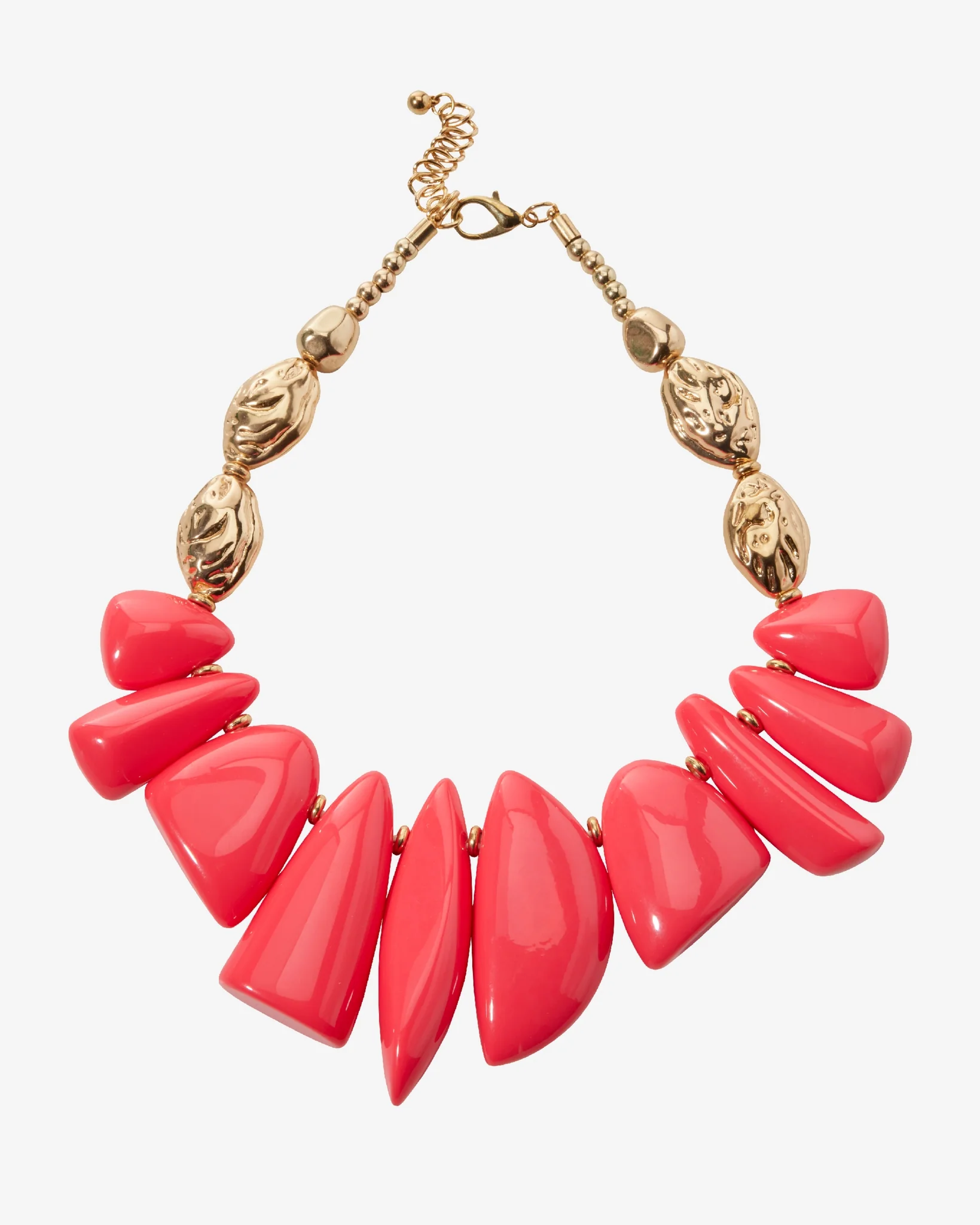 Summer Statement Necklace Hot Pink - Mycitystee
