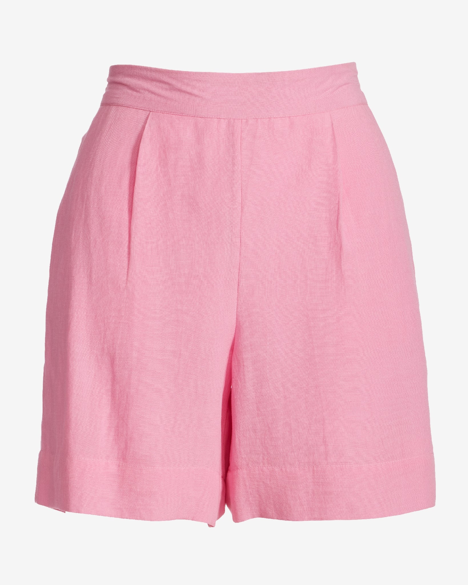 Effortless Pull-On Linen Short Sachet Pink - Mycitystee