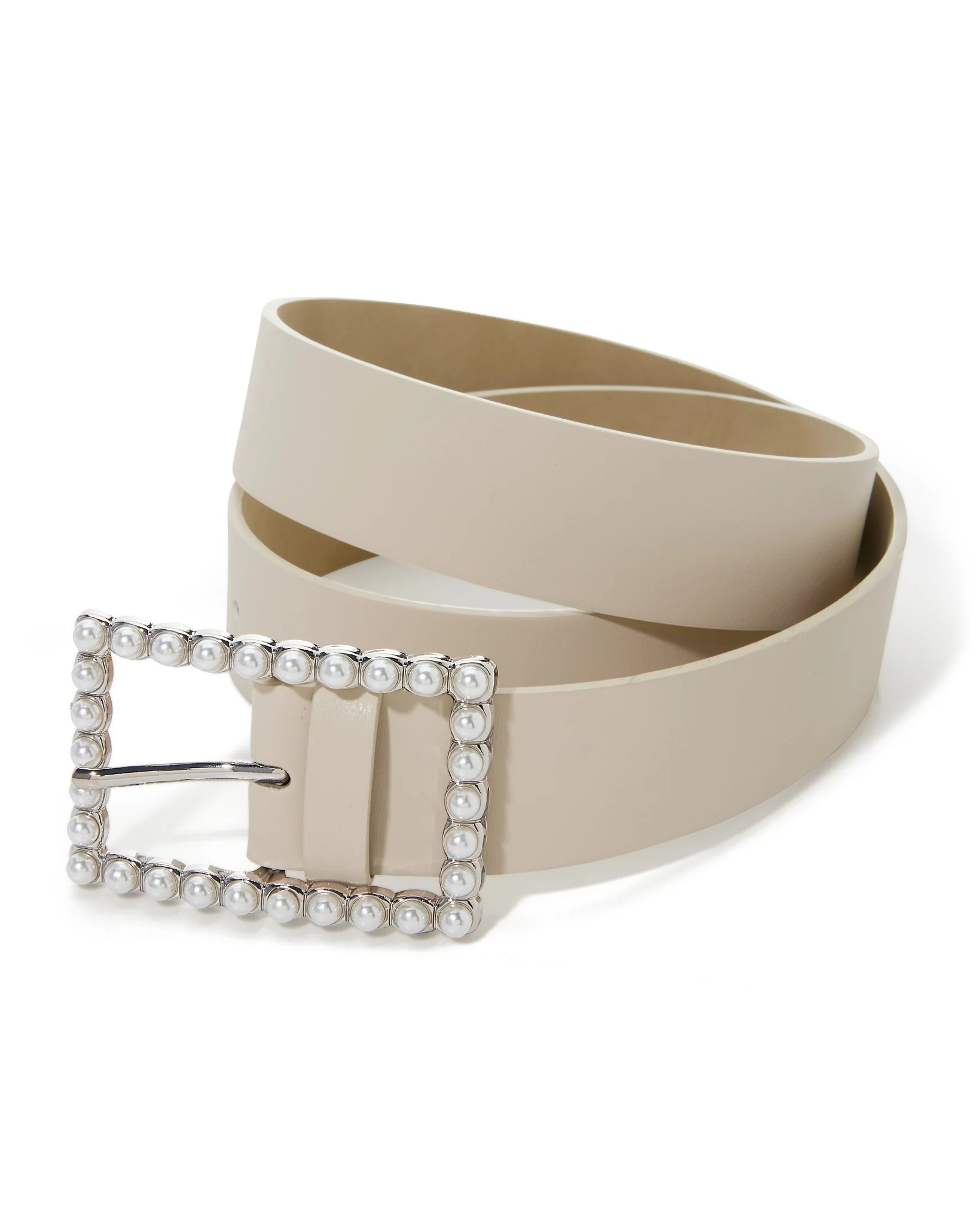 Modern Pearl Belt Off White - Mycitystee