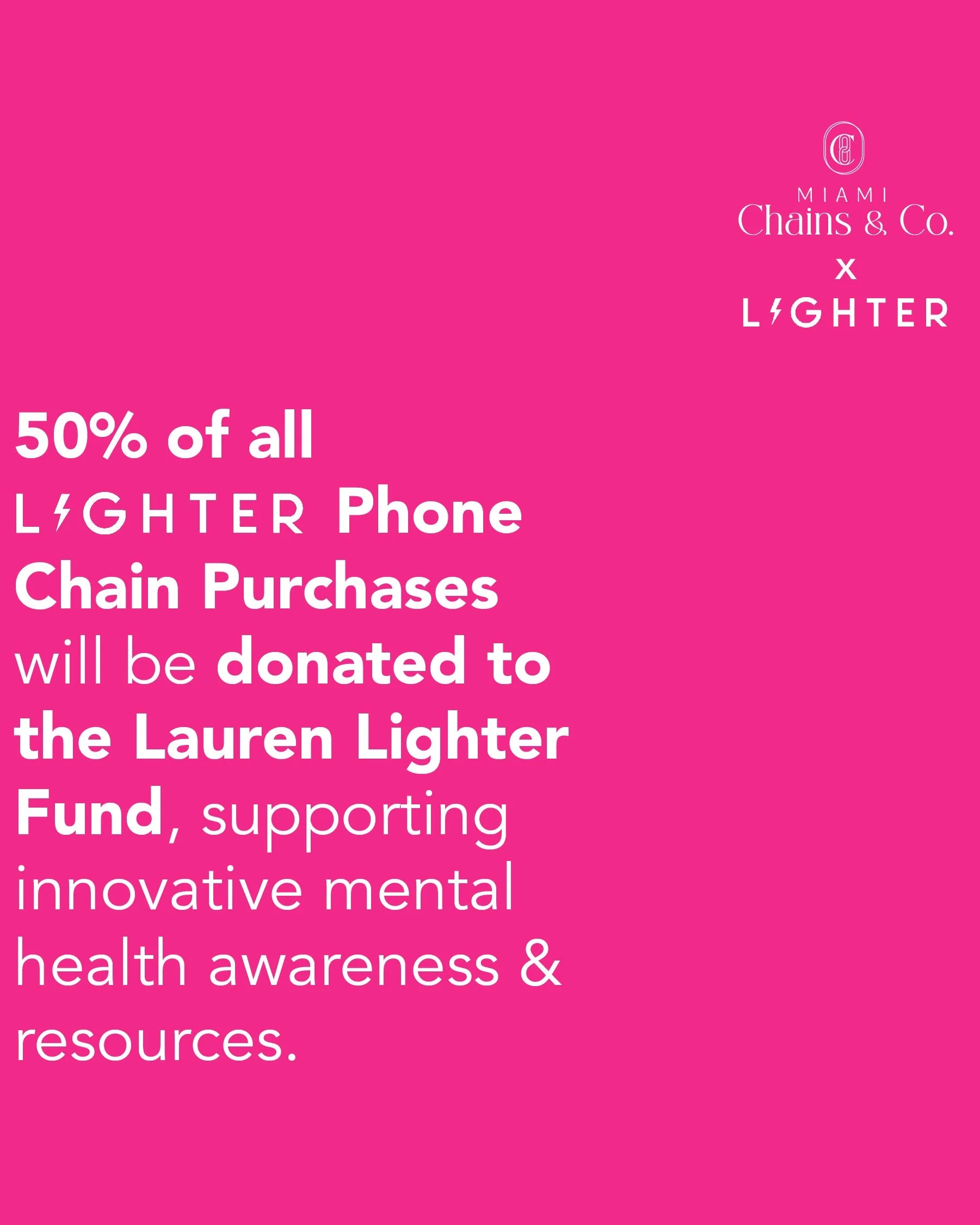 Hollywood Hot Pink Crossbody Phone Chain - Mycitystee