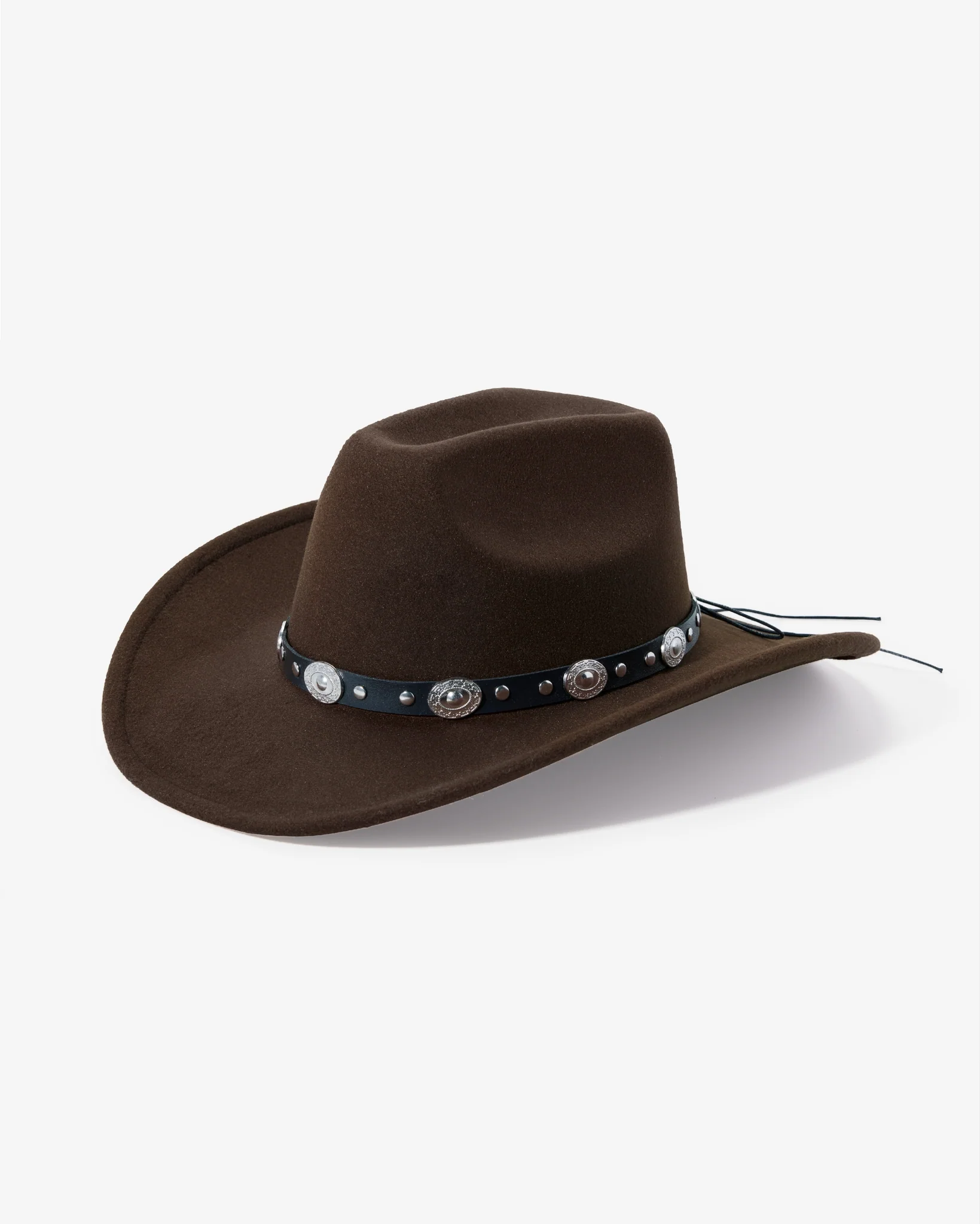 Western Trim Hat Brown - Mycitystee