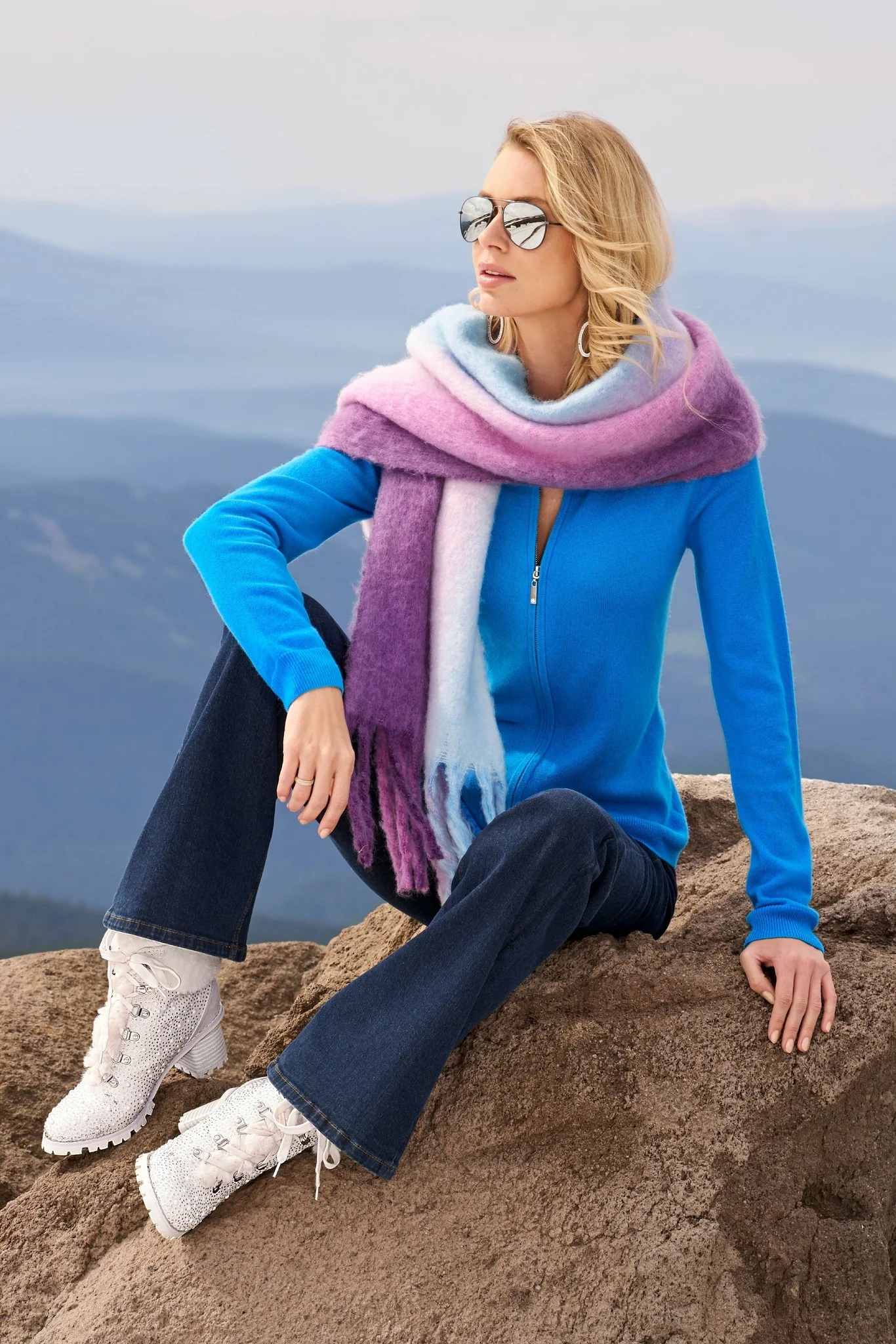 Pearl and Rhinestone Fur Heeled Bootie White - Mycitystee