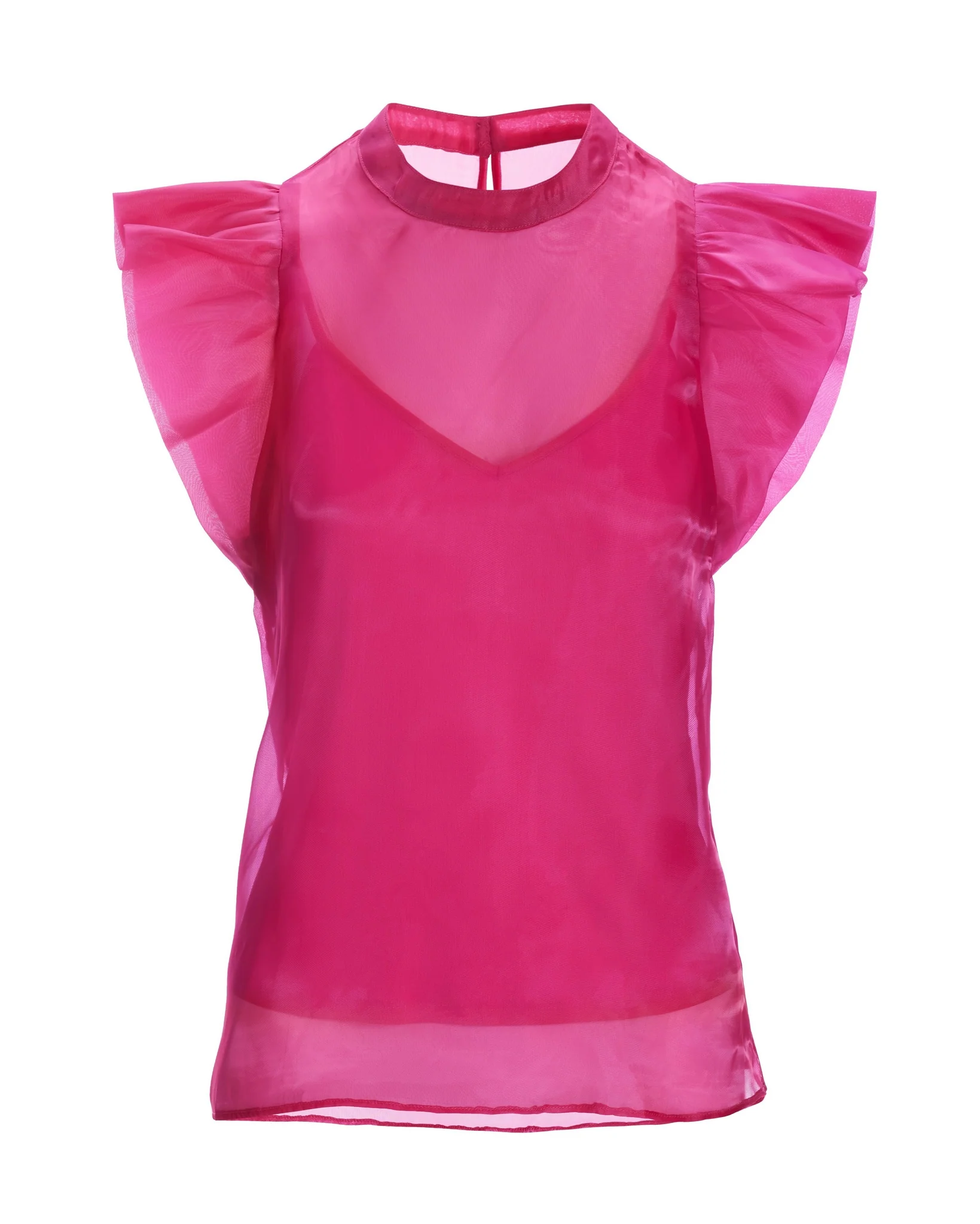 Organza Ruffle Blouse Blossom - Mycitystee