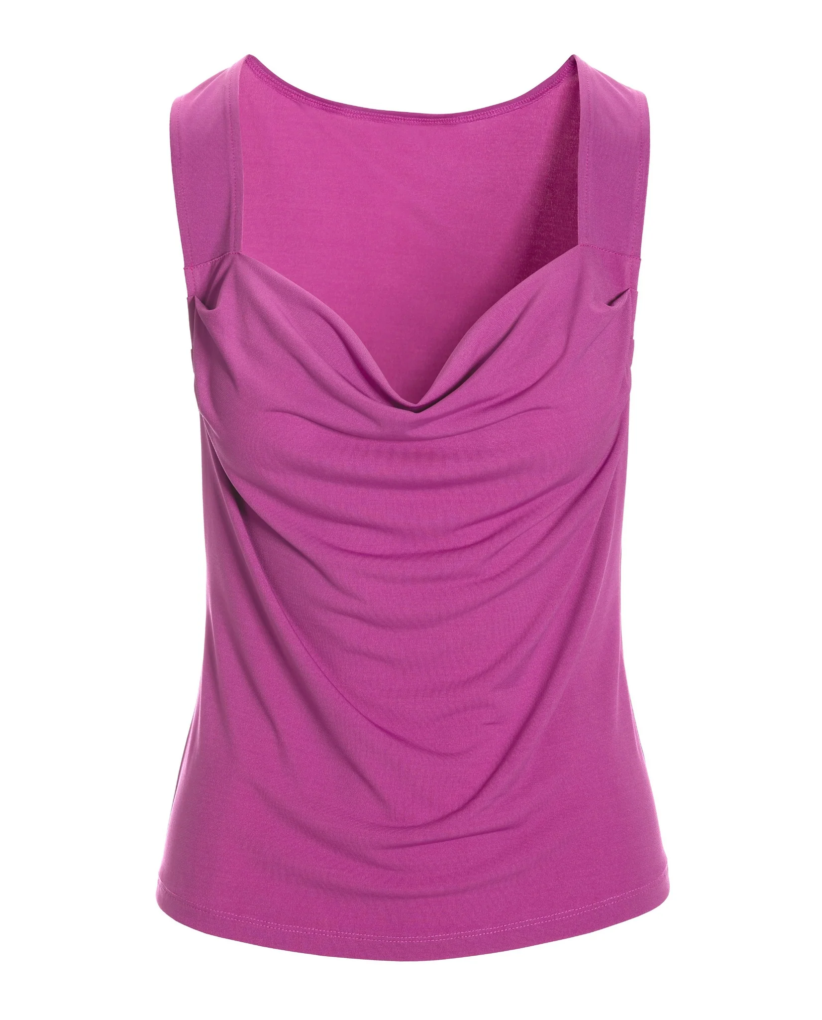 So Chic Cowl Neck Tank Rosebud - Mycitystee