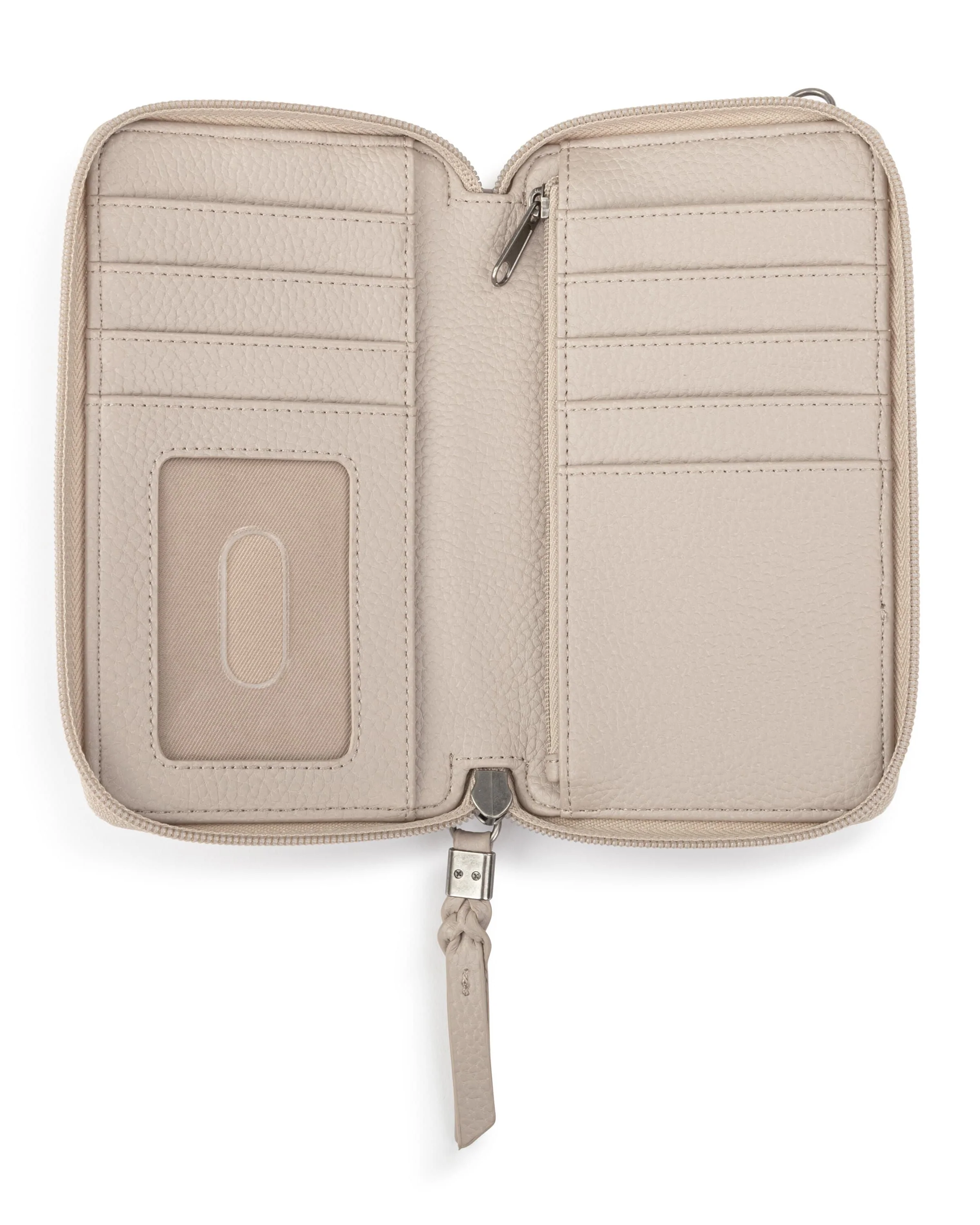 Silverlake Smartphone Wallet - Leather - Sand - Mycitystee