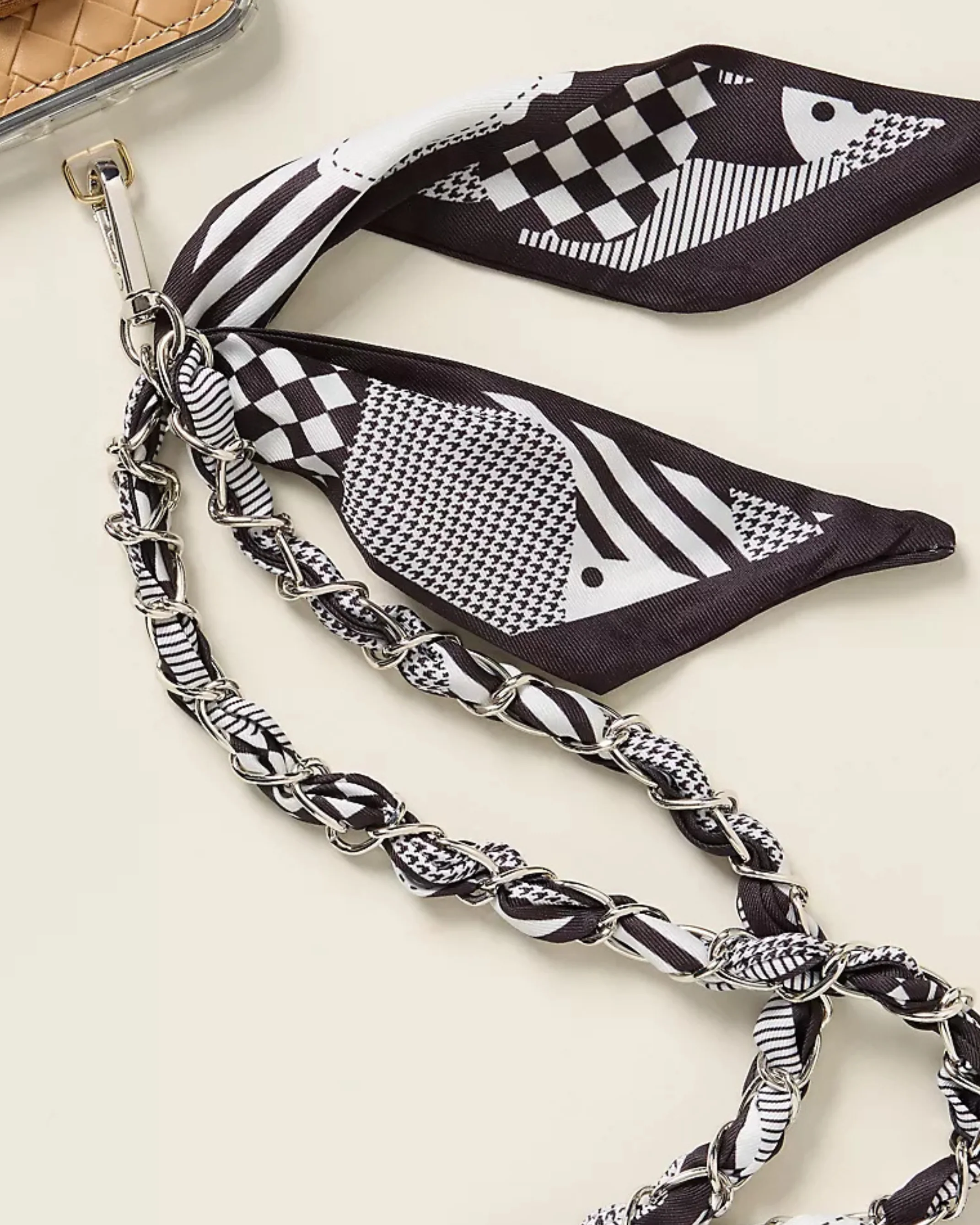 Checkerboard Crossbody Phone Chain - Mycitystee