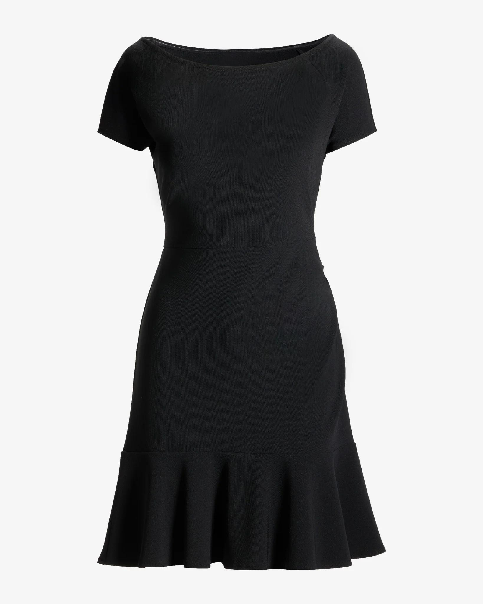 Beyond Travel One Shoulder Short Dress Jet Black - Mycitystee