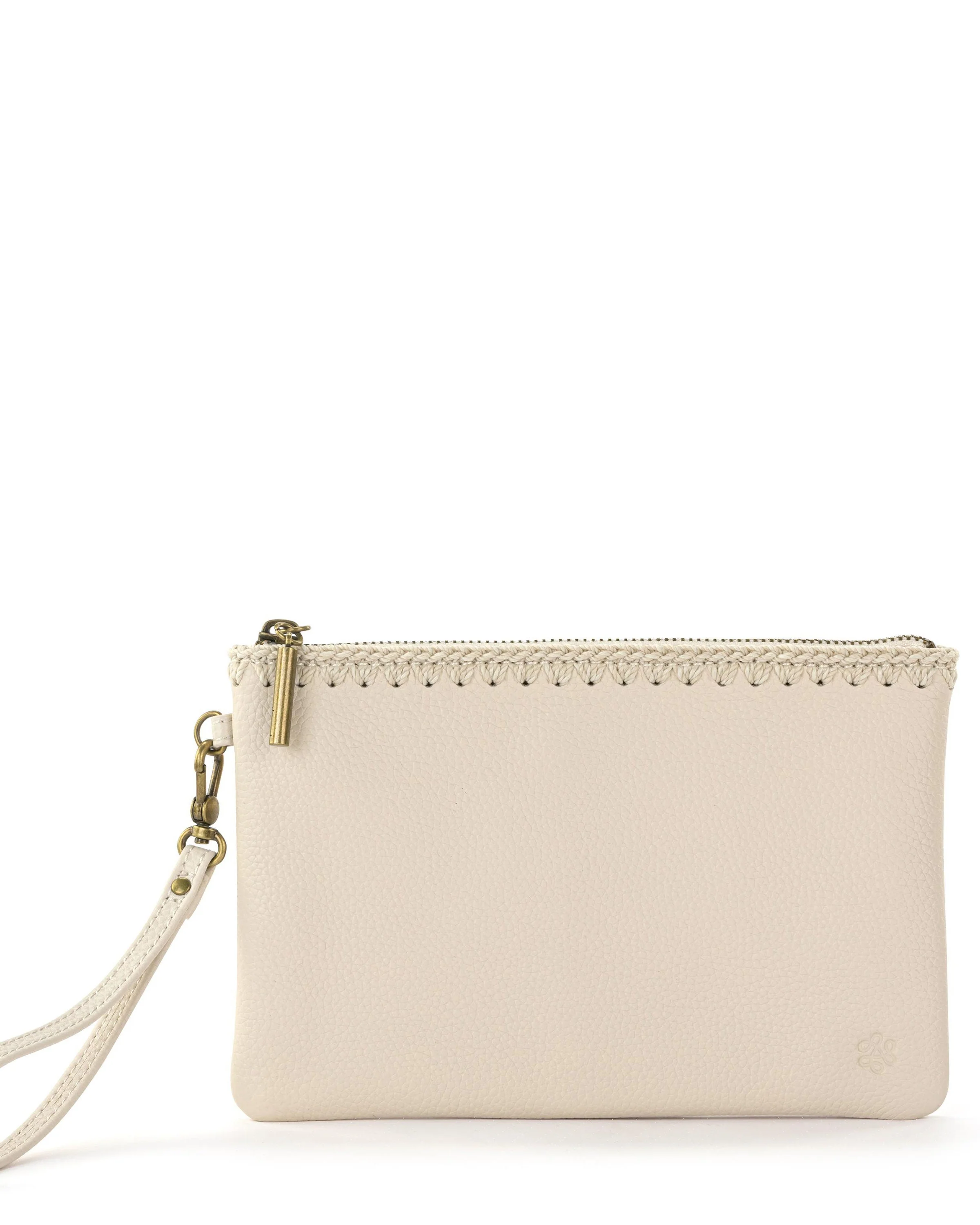 Vita Wristlet - Leather - Stone - Mycitystee