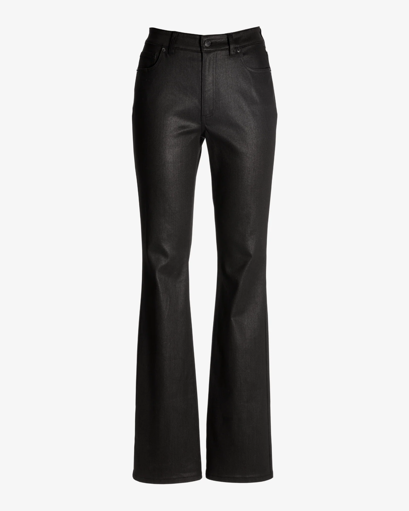 Monterey Coated High Rise Bootcut Jean Black - Mycitystee