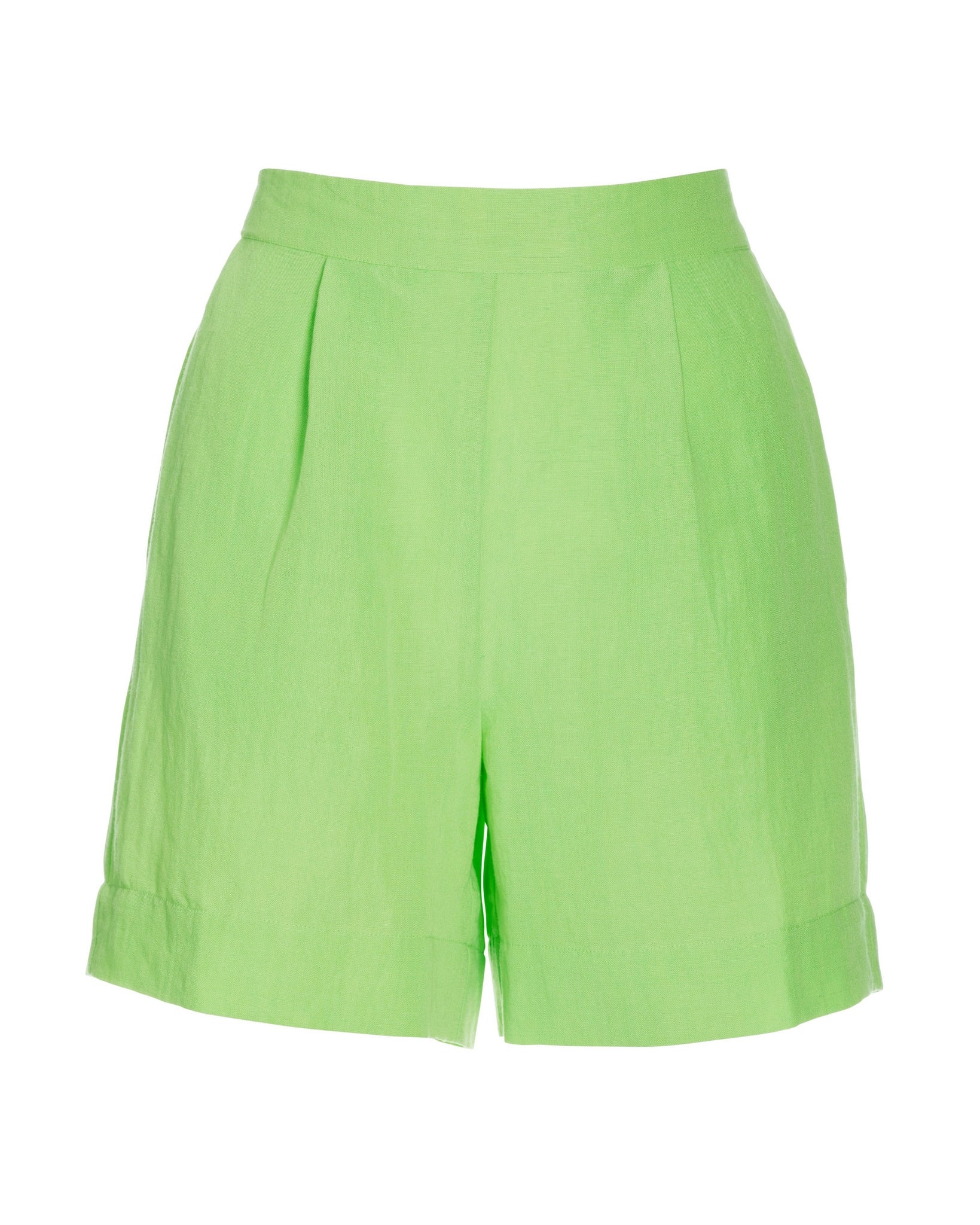 Effortless Pull-On Linen Short Paradise Green - Mycitystee