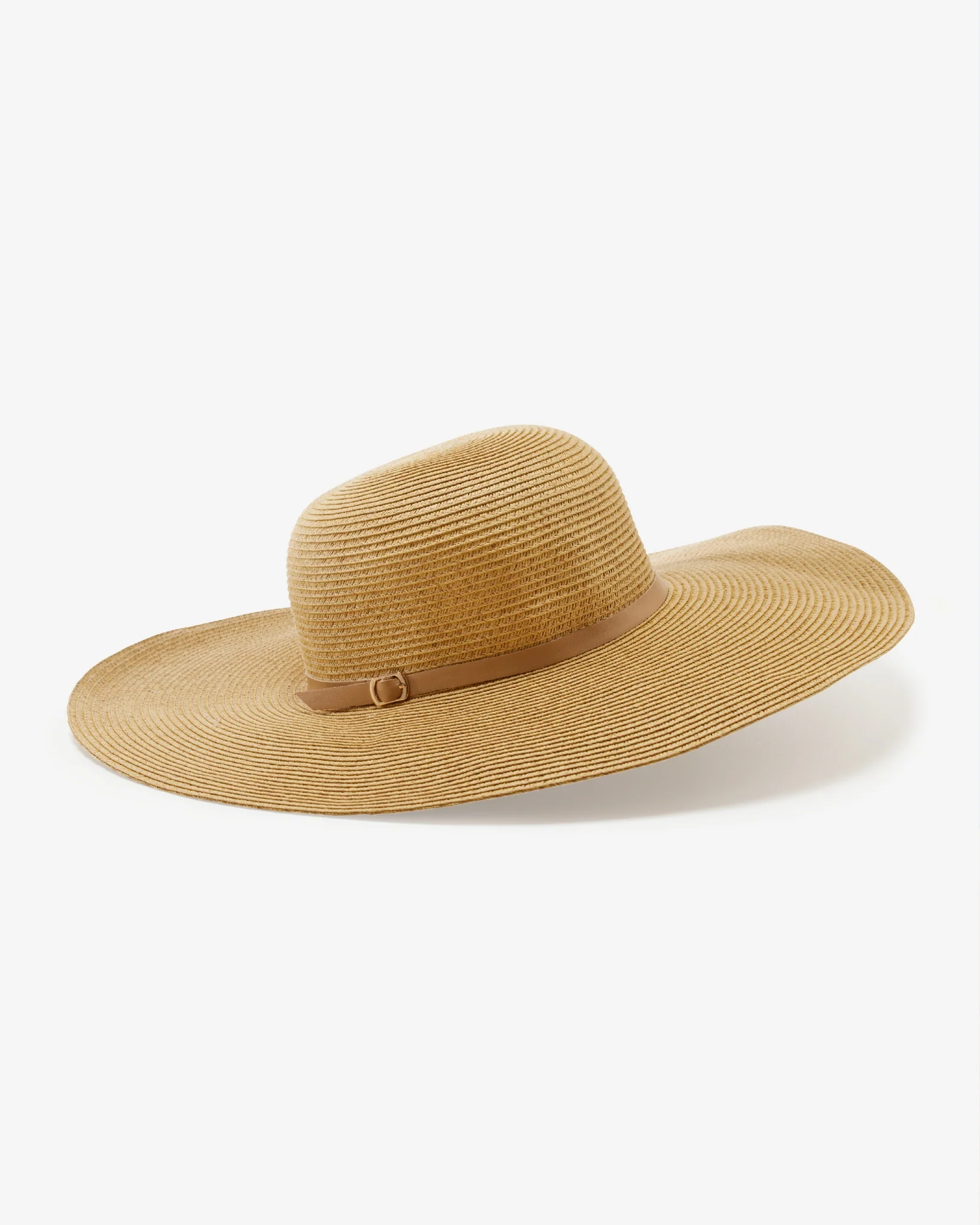 Wide Brim Floppy Hat Natural - Mycitystee