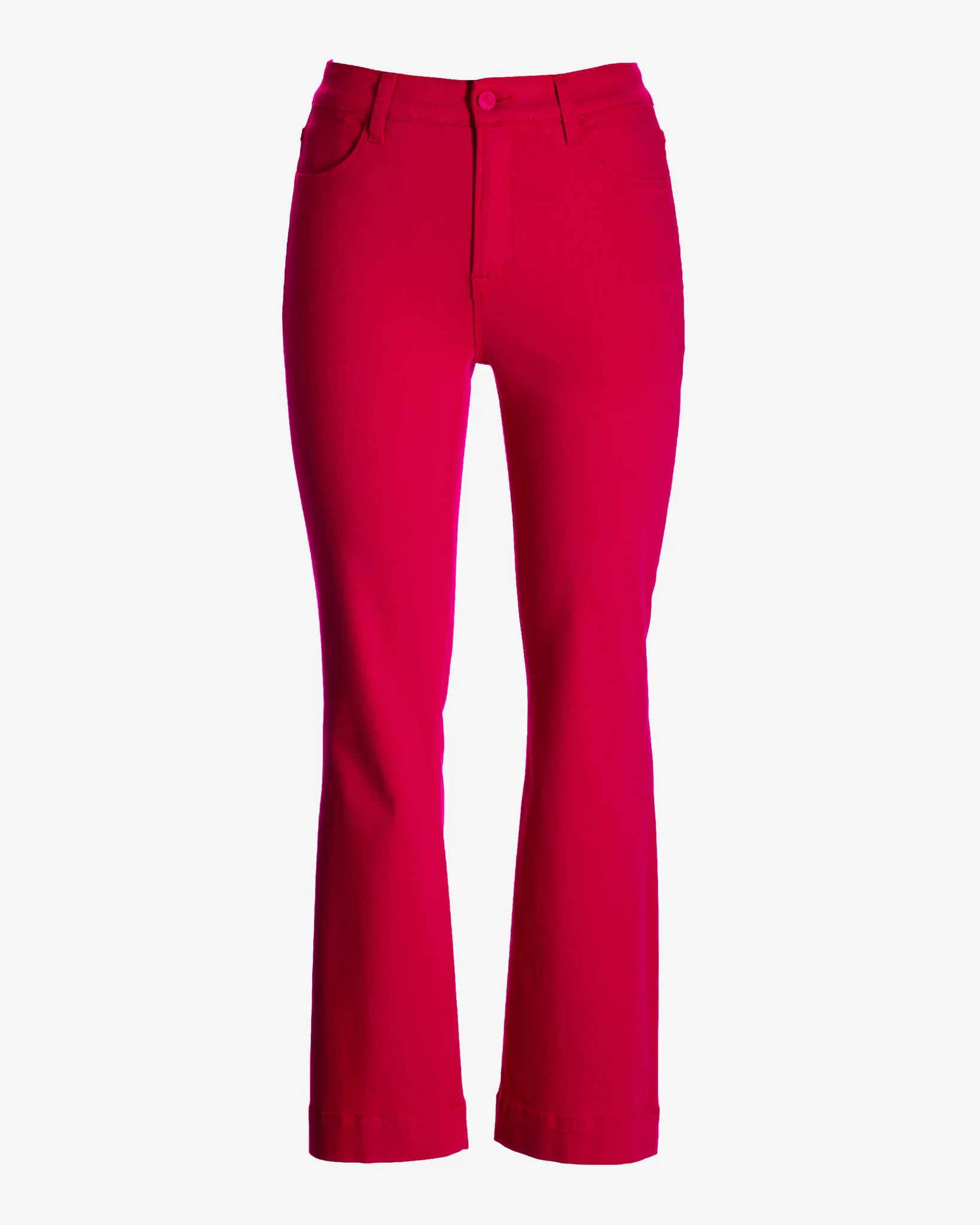 Monterey Kick Flare Ankle Jean True Red - Mycitystee