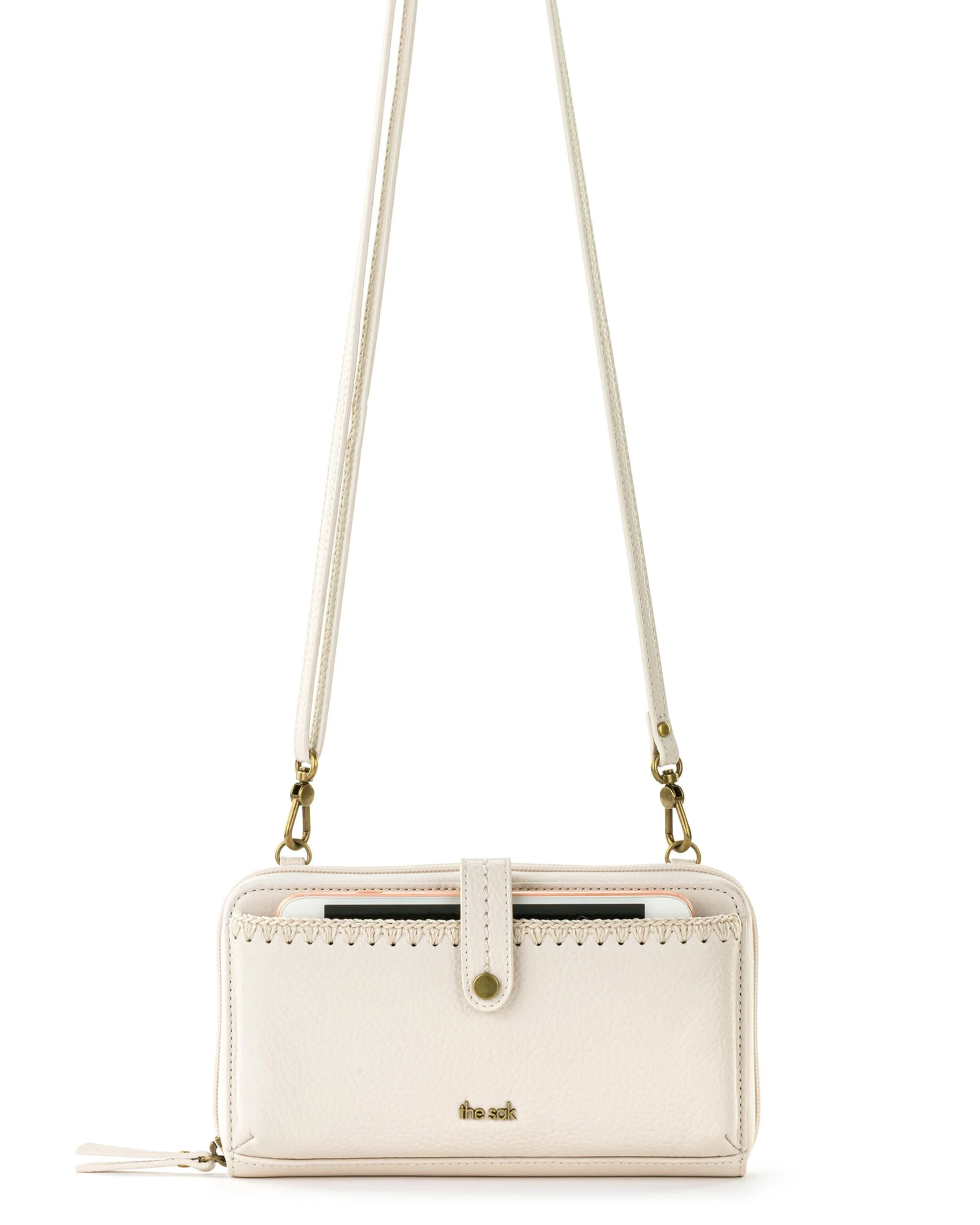 Iris Smartphone Wallet - Leather - Stone - Mycitystee